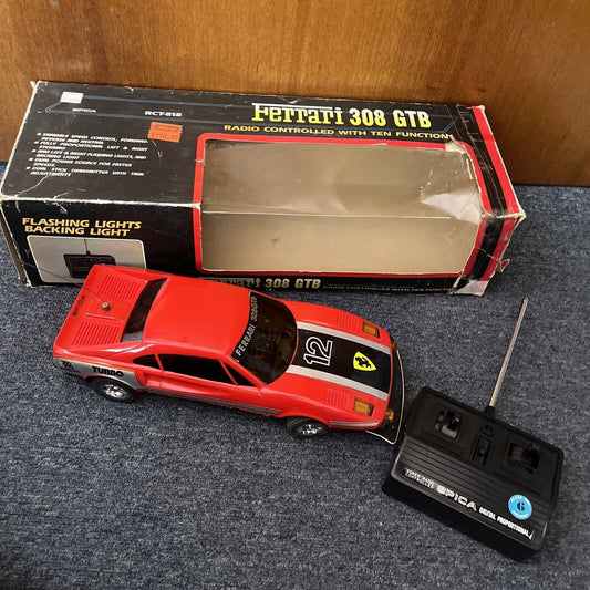 Ferrari 308 GTB Radio Control *Motor runs but not responding to controls well*
