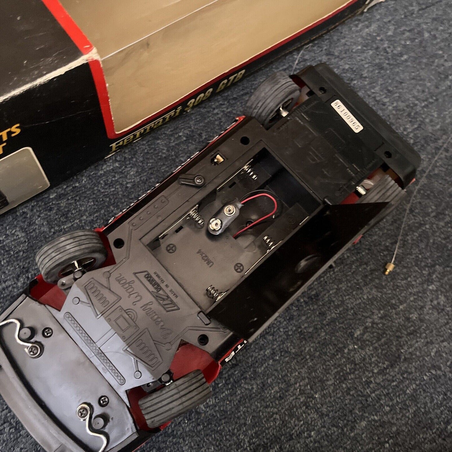 Ferrari 308 GTB Radio Control *Motor runs but not responding to controls well*