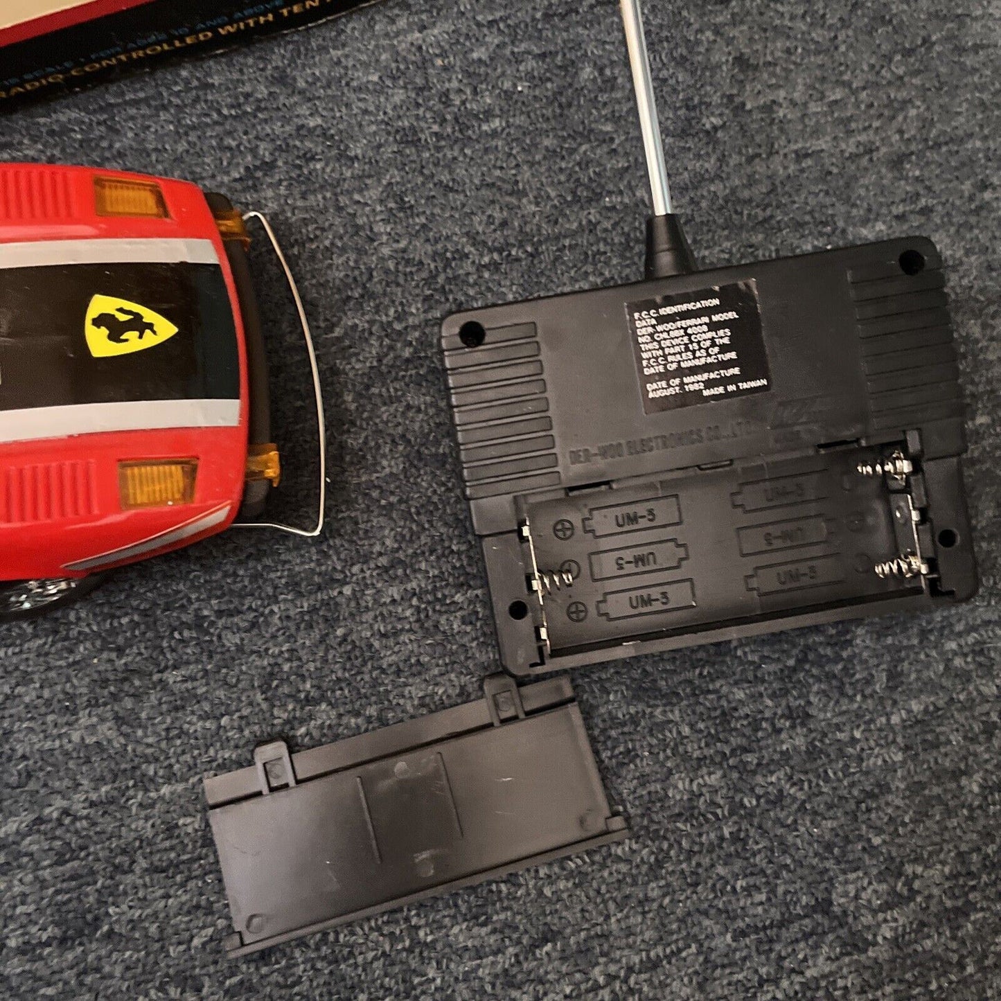Ferrari 308 GTB Radio Control *Motor runs but not responding to controls well*