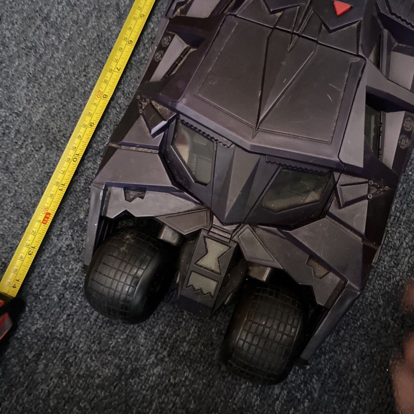 3x Batman Vehicles: Batbot 2013 16", H1387 2015 Batmobile Mattel