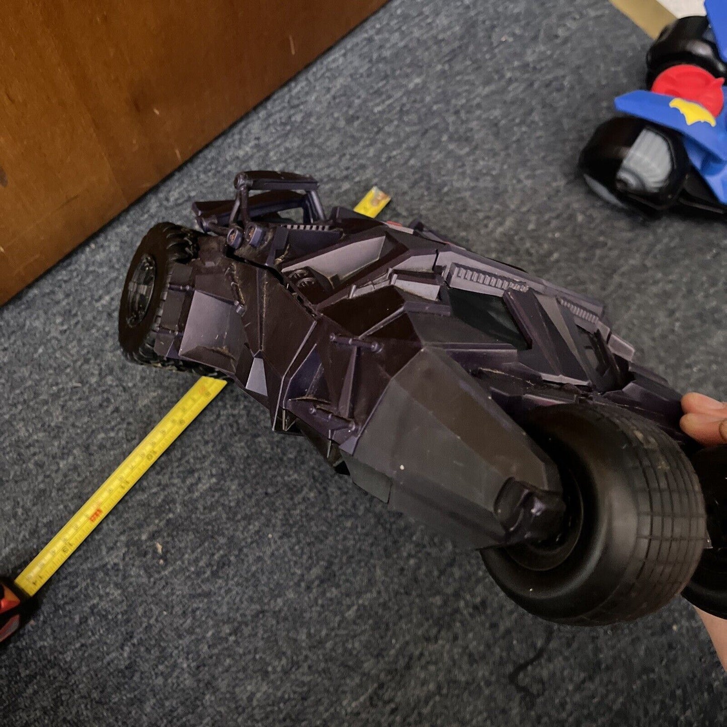 3x Batman Vehicles: Batbot 2013 16", H1387 2015 Batmobile Mattel