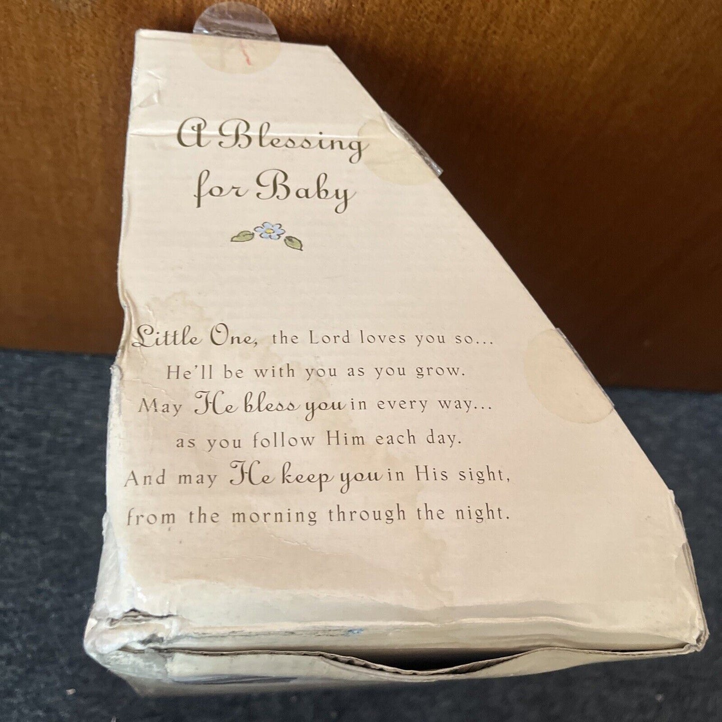 DaySpring Hand Painted Bookends Really Woolly - Christian Baby Gift