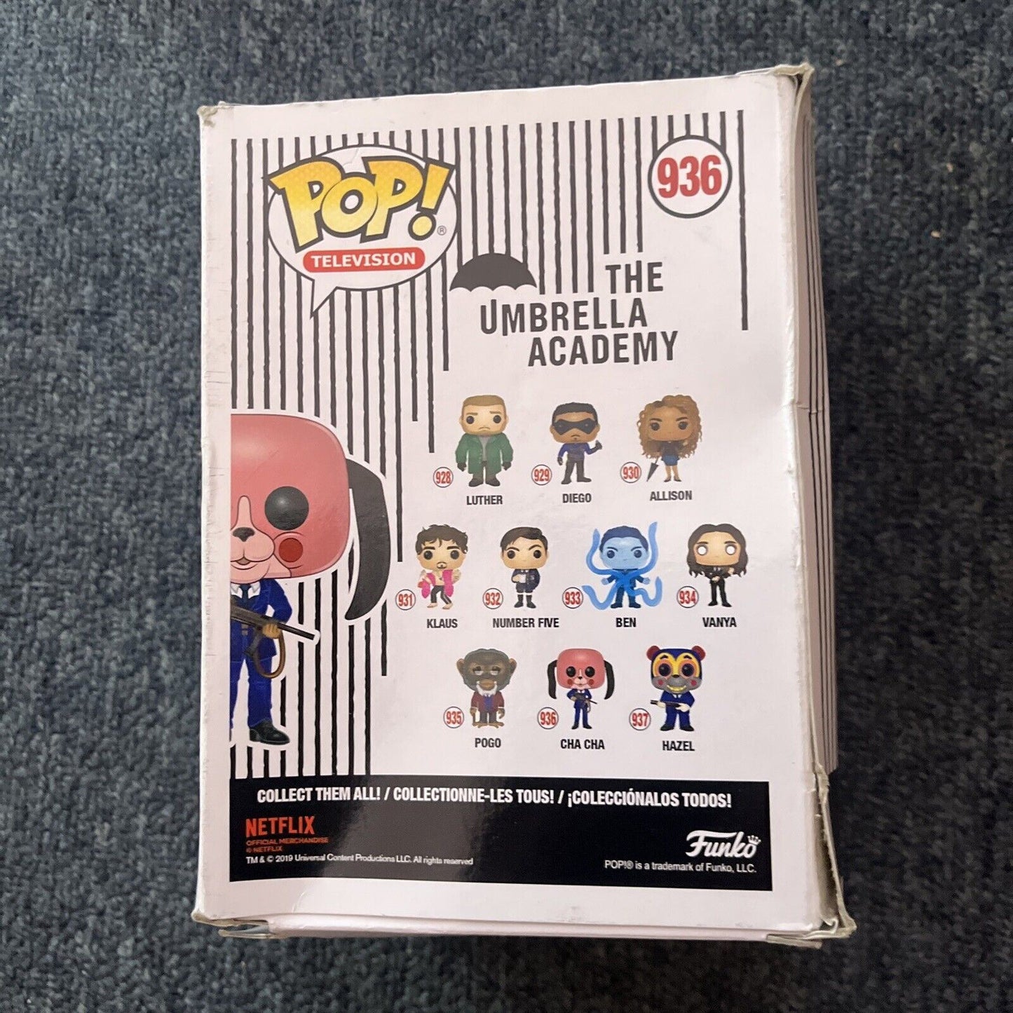 CHA CHA- #936 - Funko POP! Vinyl - Stylized Action Figure - THE UMBRELLA ACADEMY