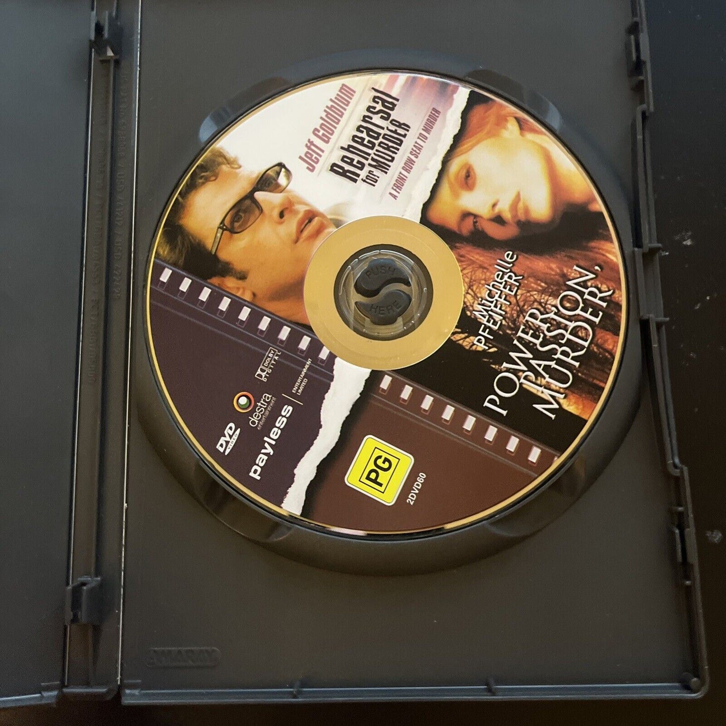 Rehearsal for Murder / Power Passion Murder DVD Jeff Goldblum All Regions