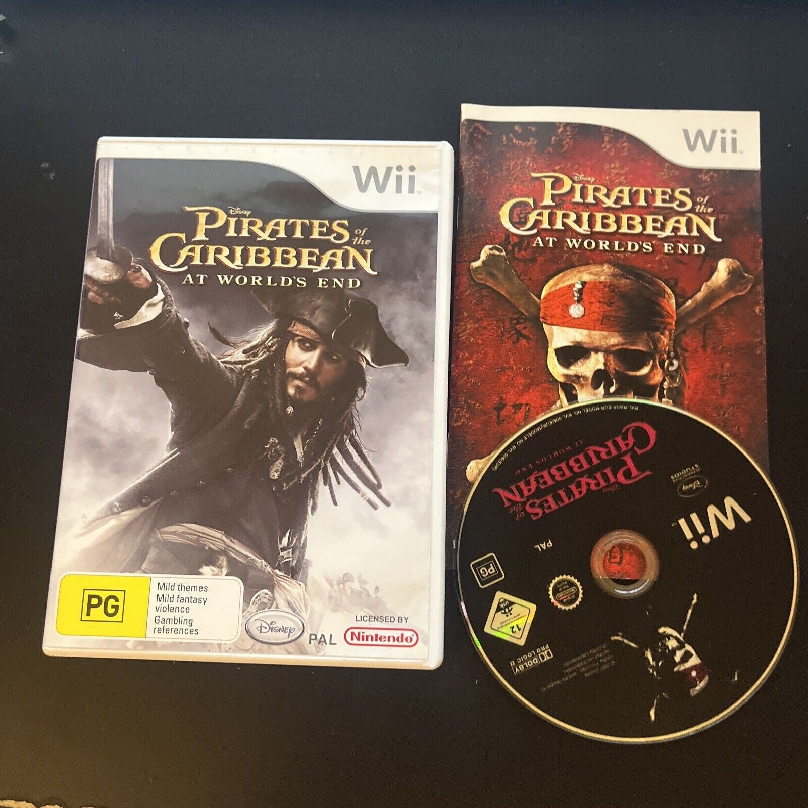 Disney Pirates Of The Caribbean At Worlds End Nintendo Wii Game PAL Wi –  Retro Unit