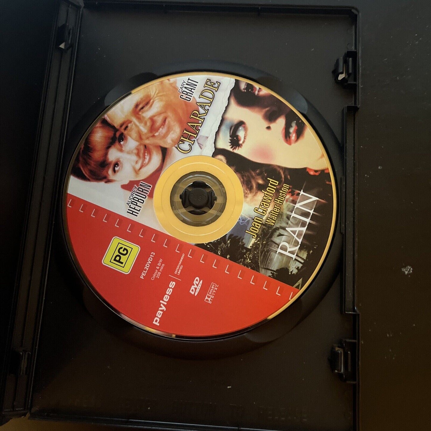 Charade / Rain (DVD) Audrey Hepburn, Cary Grant All Regions