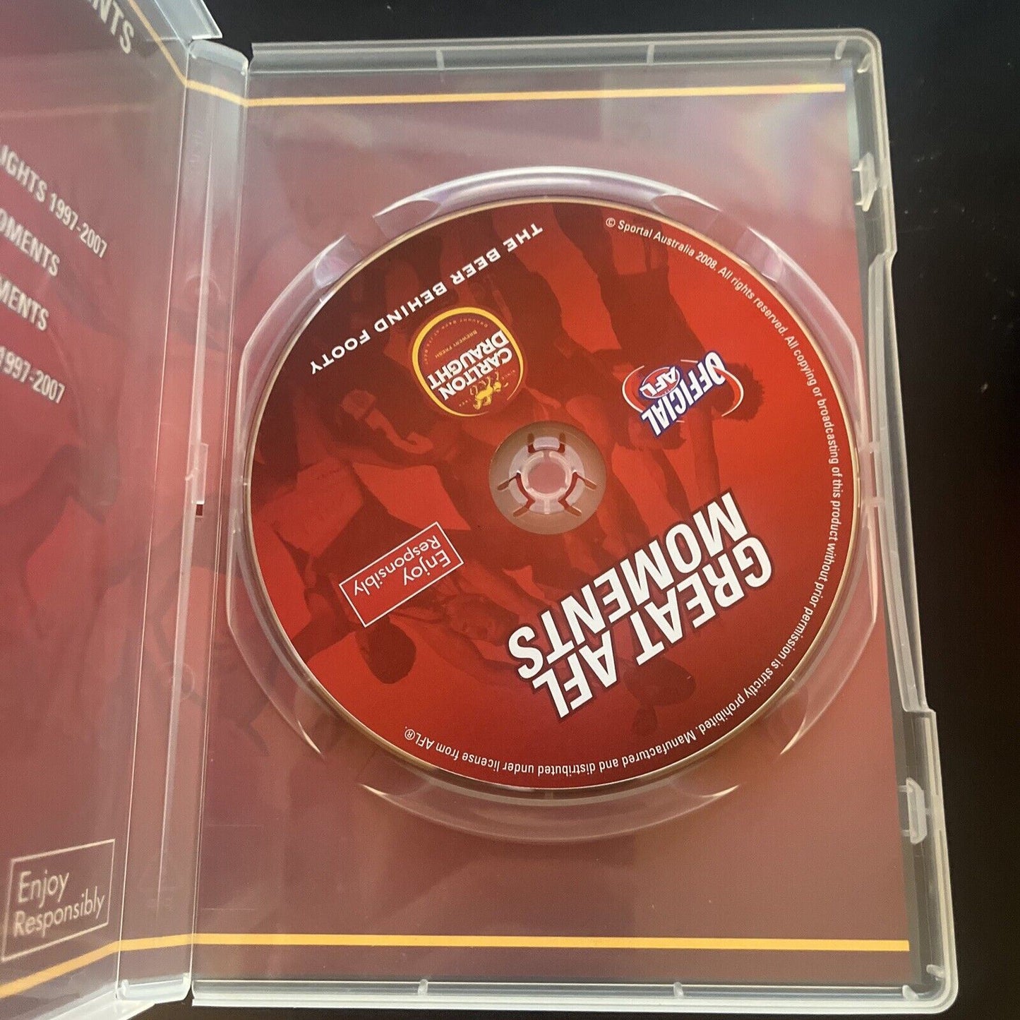 Carlton Draught - Great AFL Moments 1993-2007 DVD All Regions