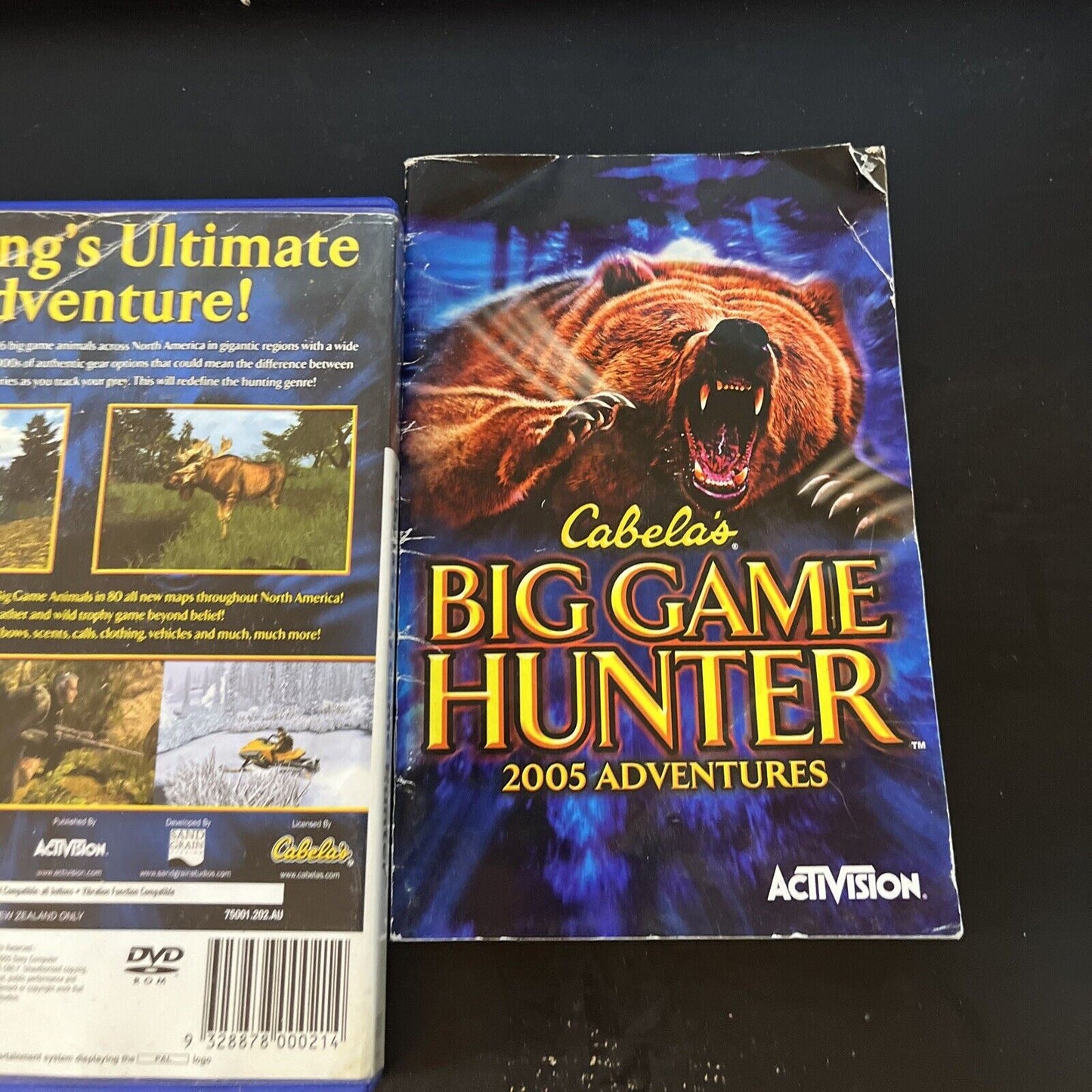 Cabela's Big Game Hunter 2005 Adventures PS2 PAL With Manual