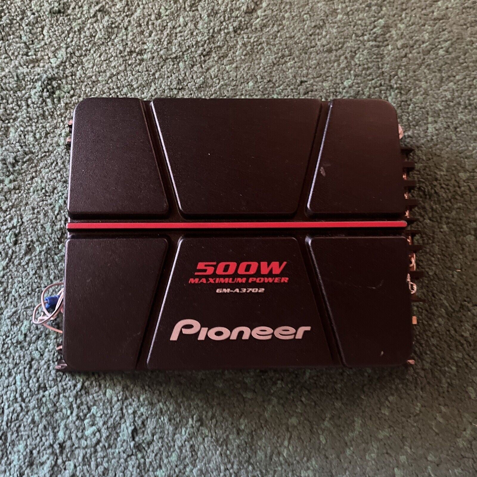 Pioneer GMA3702 2 Channel 500W Bridgeable Amplifier *Untested* Retro Unit