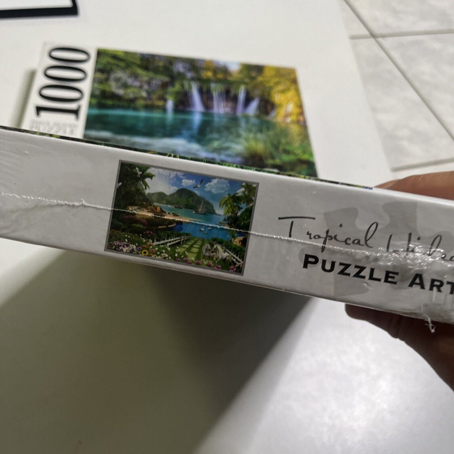 *New Sealed* Plitvice Lakes, Croatia & Tropical Hideaway 1000pcs Puzzle Jigsaw