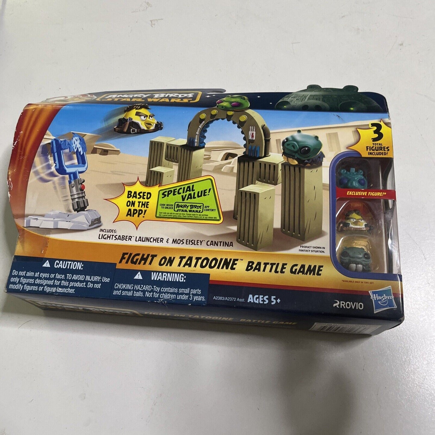 Angry Birds Star Wars Fight On Tatooine Battle Game 2012 Hasbro