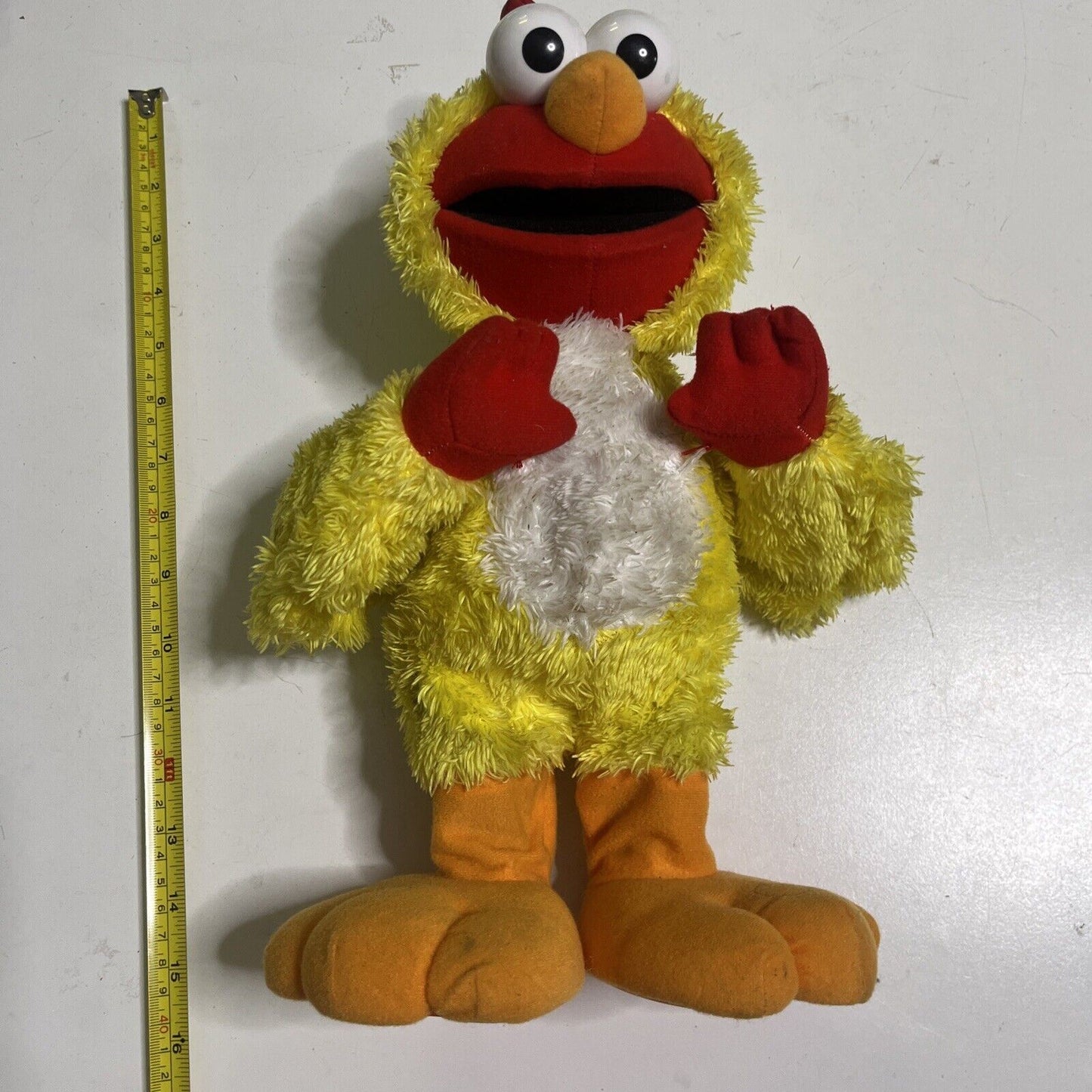 Elmo Chicken 14" Talking Singing Moving Figure Mattel 2010