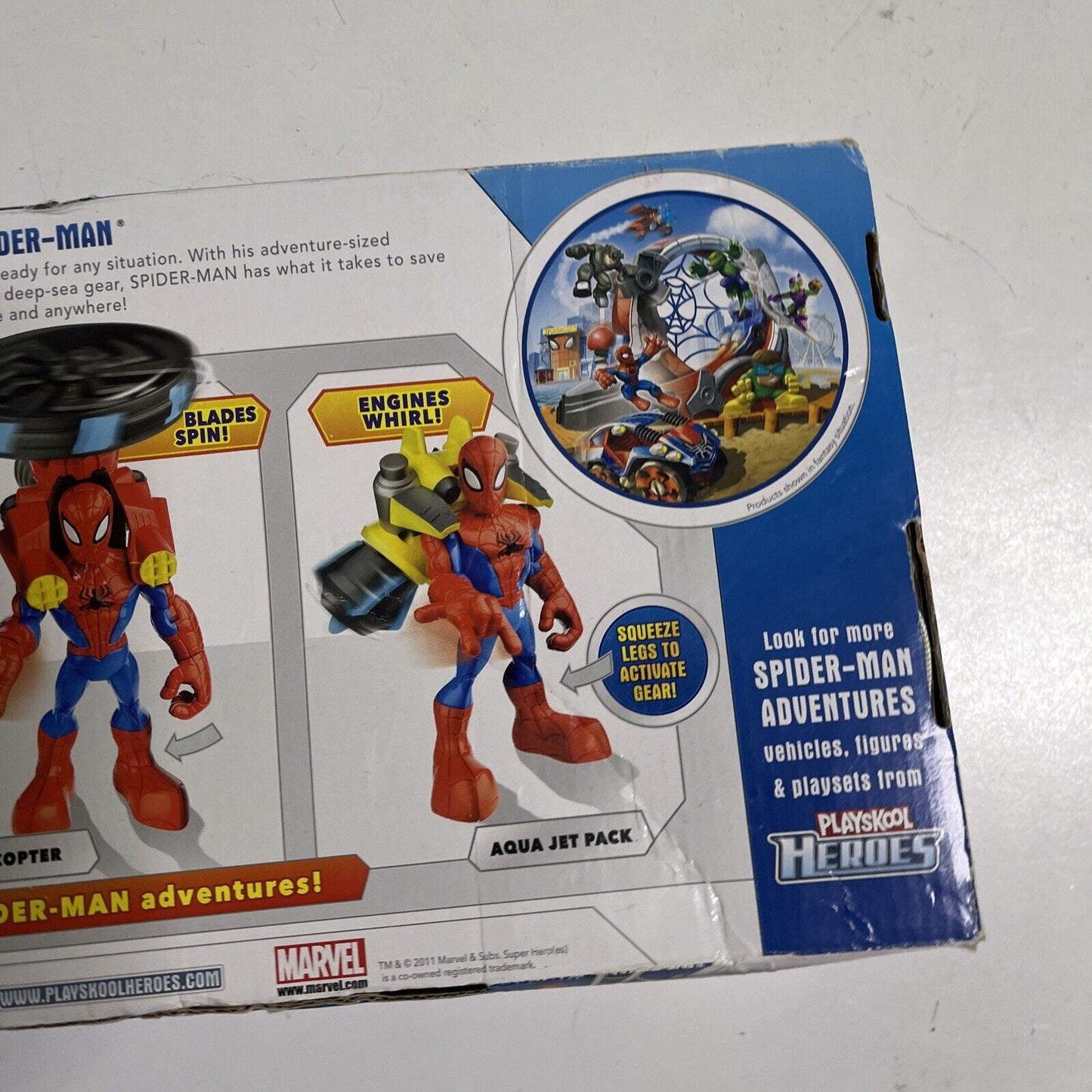 Marvel Spider-Man Adventures Action Gear Spider-Man 2011
