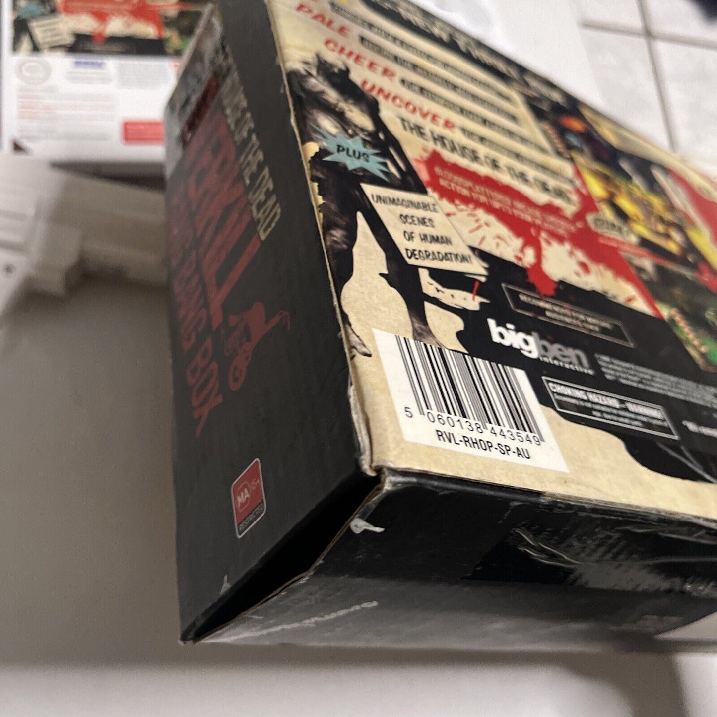 The House Of The Dead - Overkill Bang Bang Box Nintendo Wii 2x Guns PAL & Novel