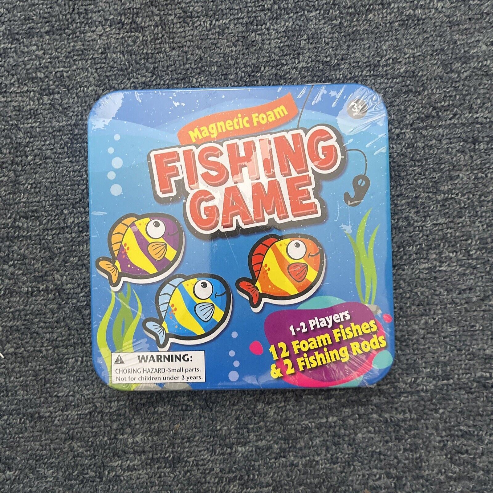 *New Sealed* Magnetic Foam Fishing Game Fun Family Friendly Indoor Out ...
