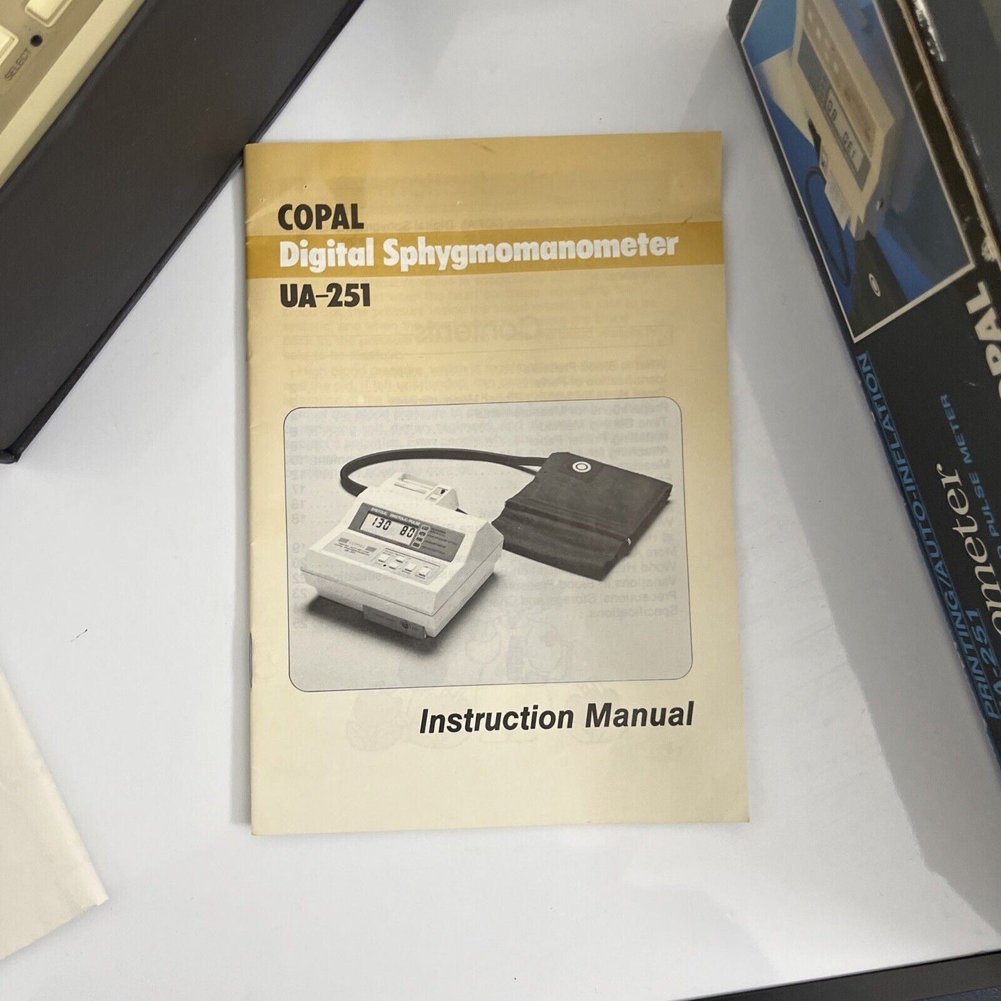 Copal Digital Sphgmomanometer Blood Pressure Monitor Printer UA-251