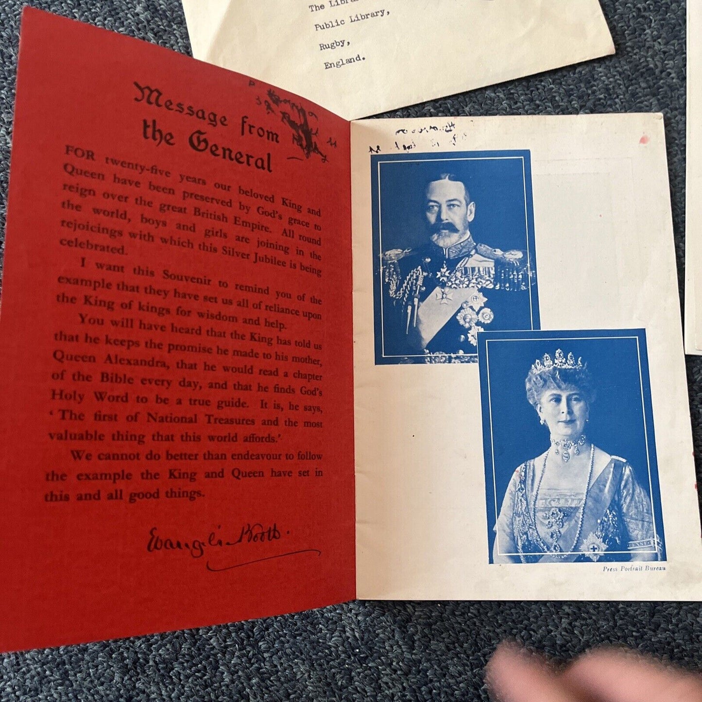 The King's Silver Jubilee 1936 Souvenir & 1977 Silver Jubilee Rugby Souvenir