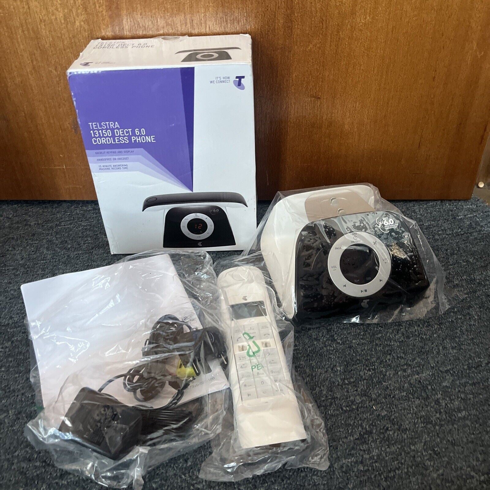 Telstra 13150 DECT 6.0 Cordless Phone NBN Compatible *Never Used