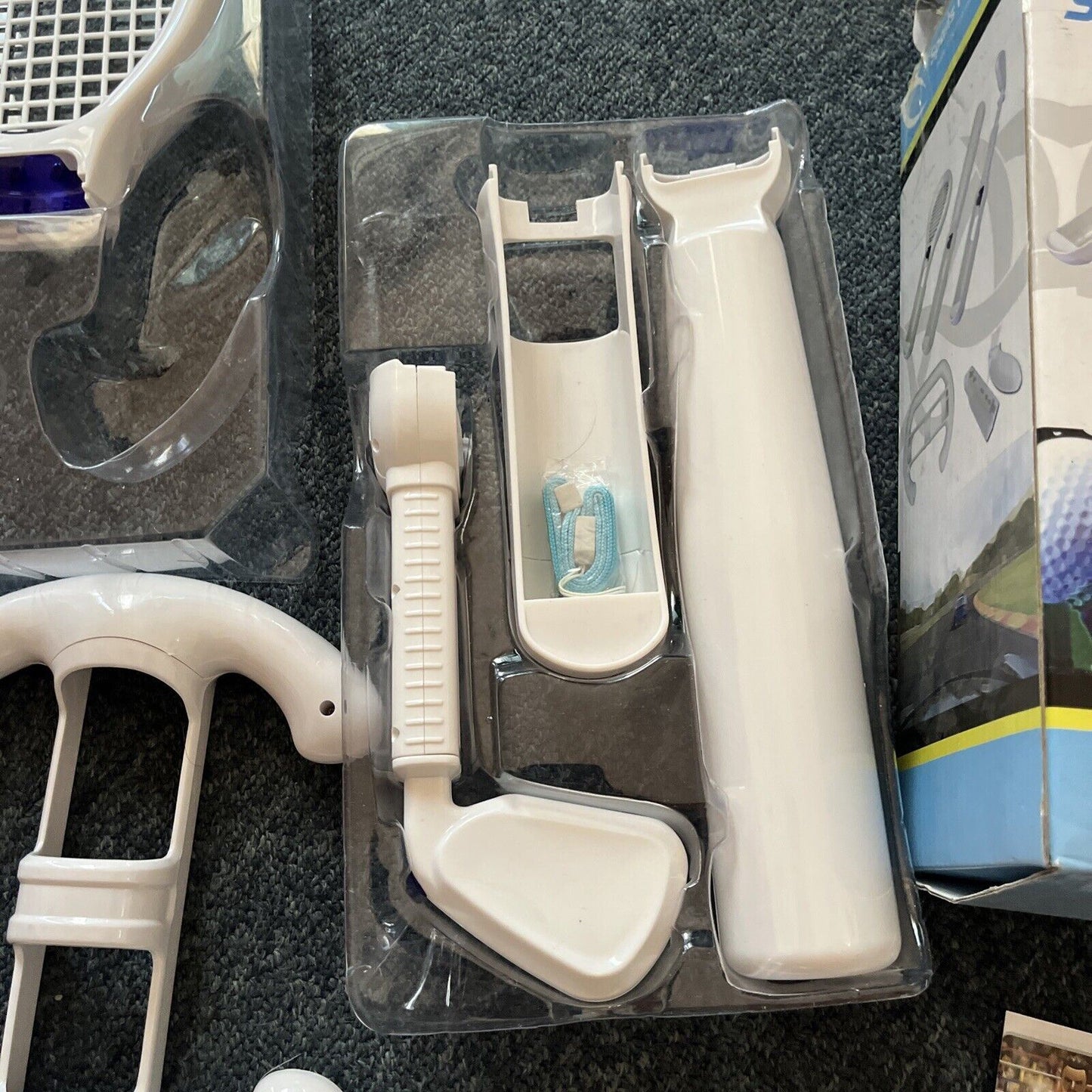 Wii Sports Nintendo Wii with Sports Pack Accessories Tennis Golf Bat PAL