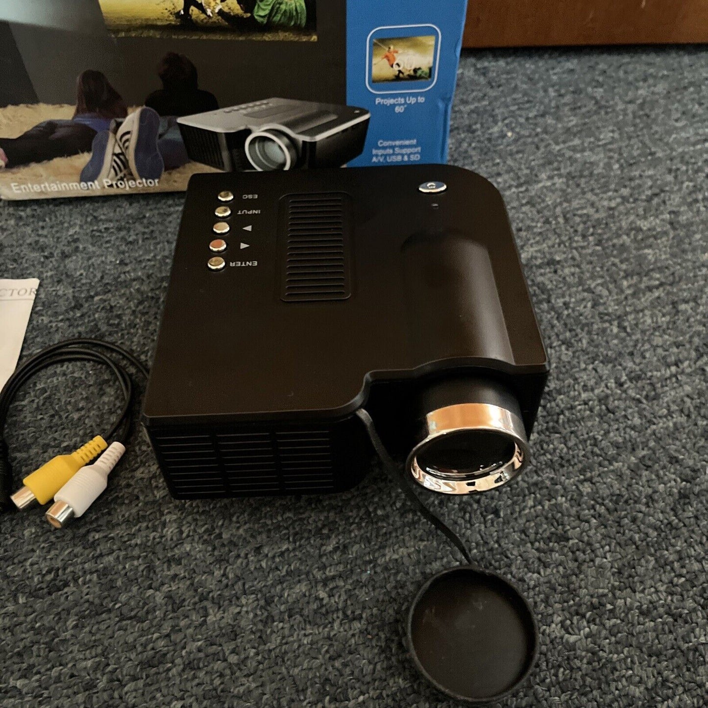 Excelvan LED Projector LCD Image System