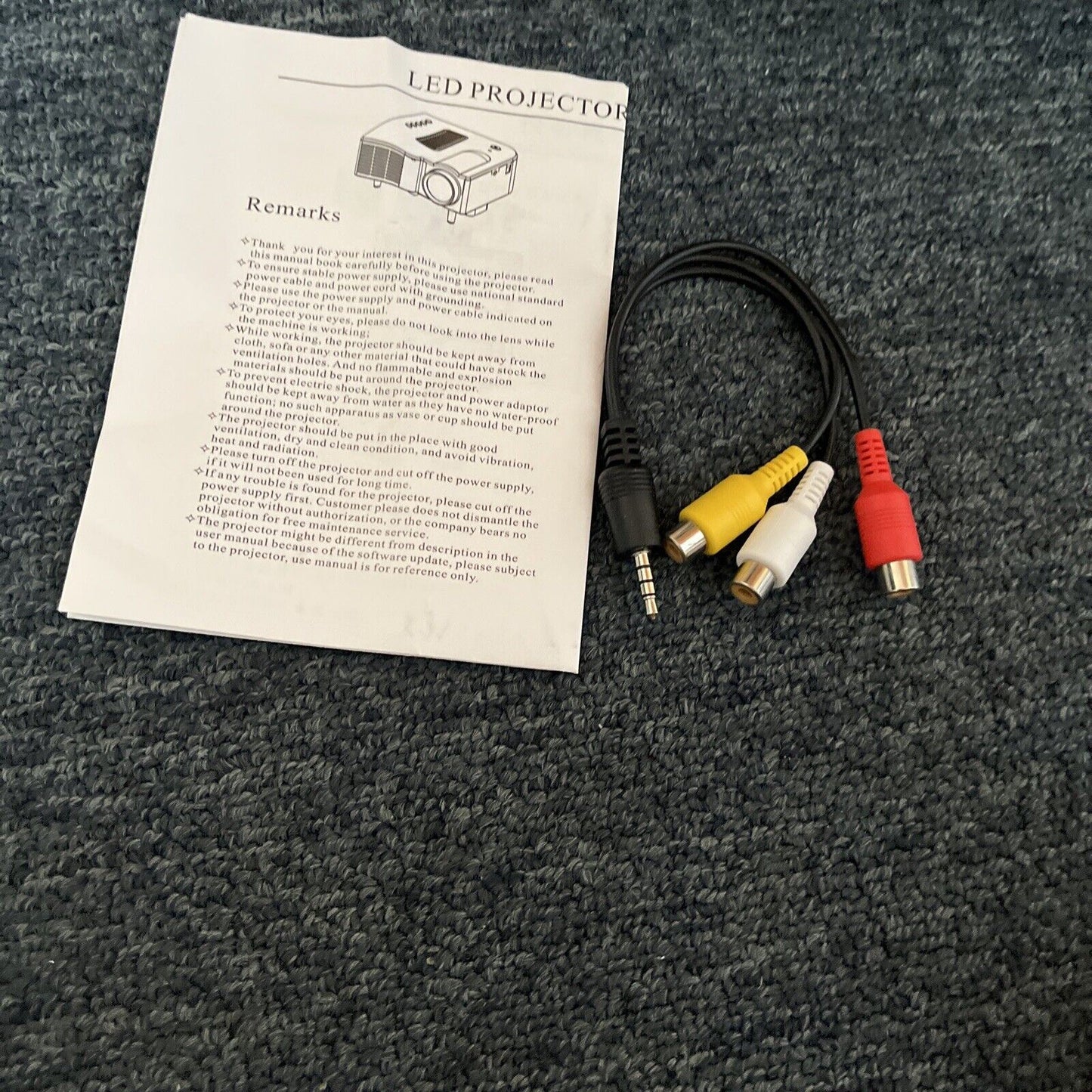 Excelvan LED Projector LCD Image System