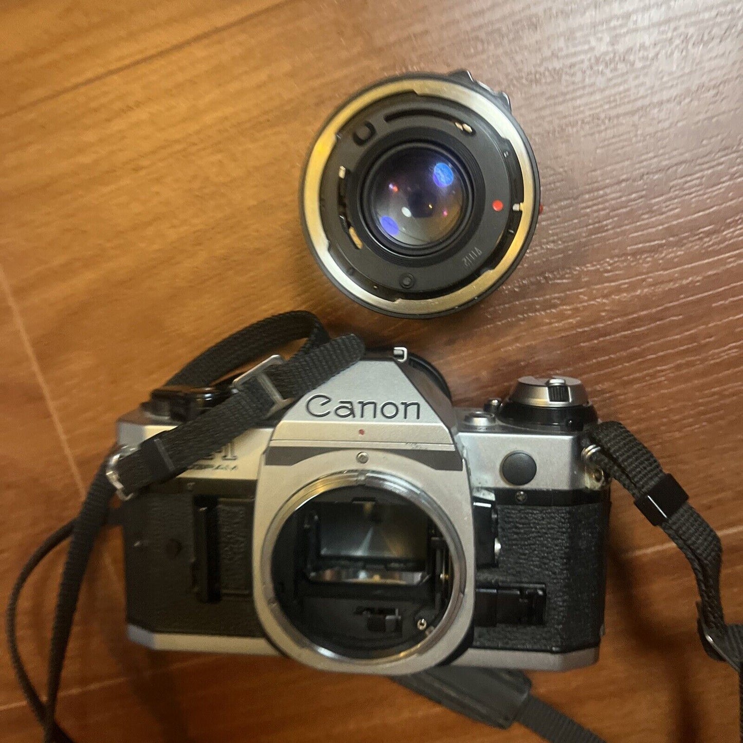Canon AE-1 Program SLR Film Camera with 50mm Lens *Untested*
