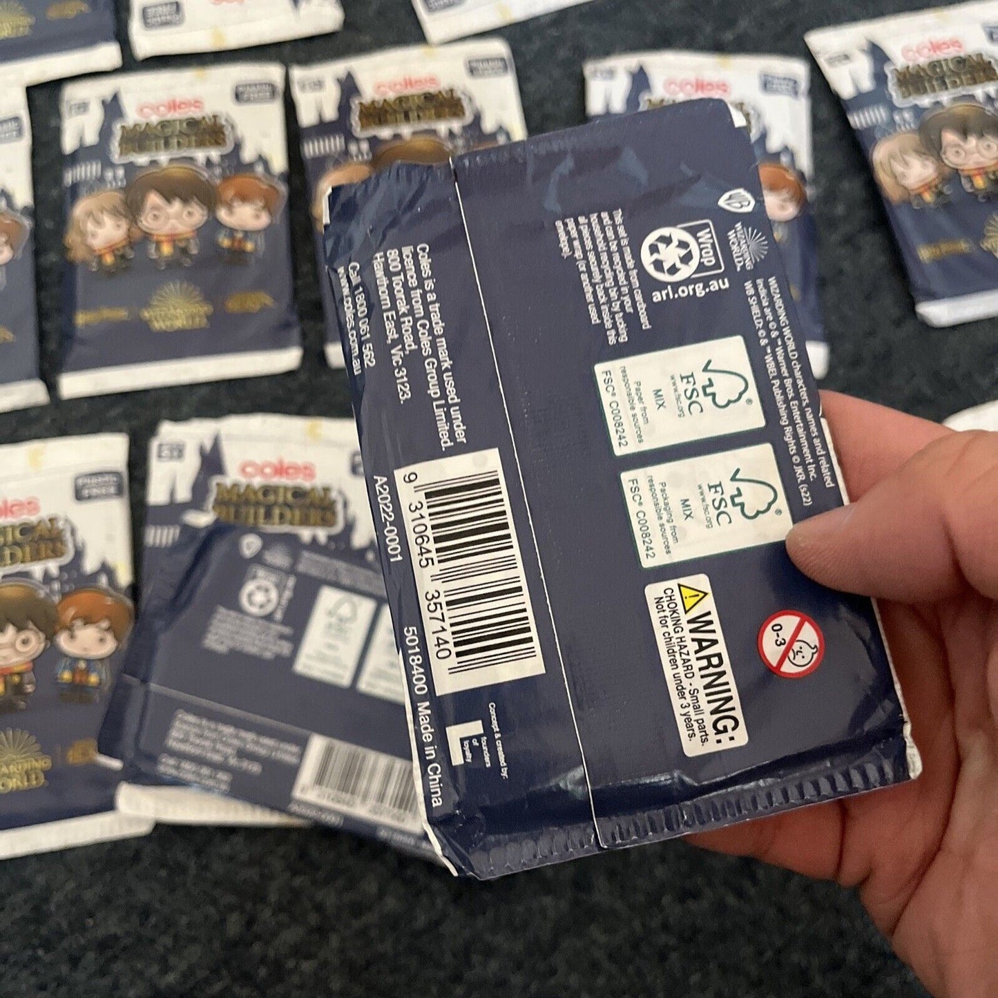 *New Sealed* 28x Coles Magical Builders Harry Potter /Fantastic Beasts