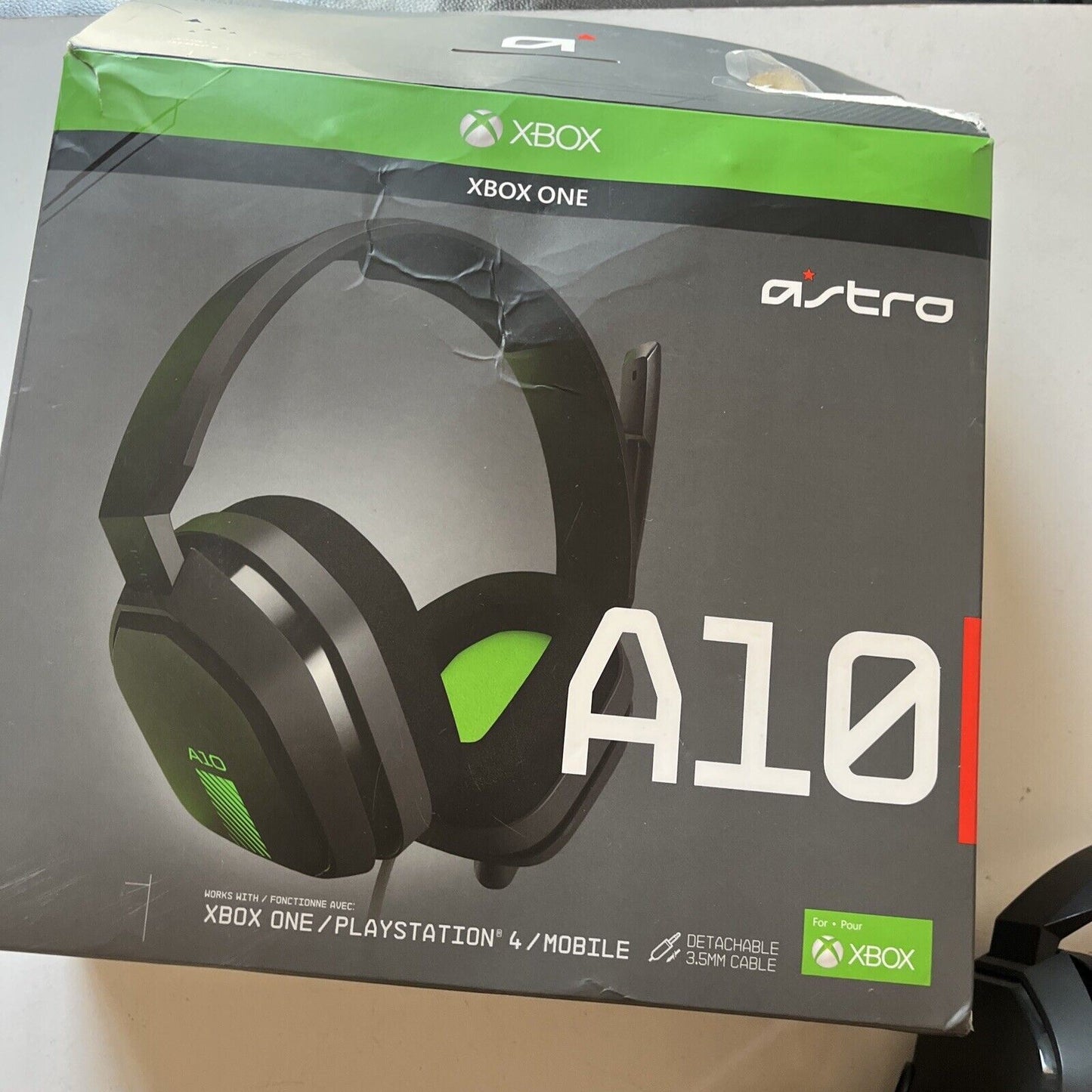 Astro A10 Green Over the Ear Only Headsets for Microsoft Xbox One / PS4