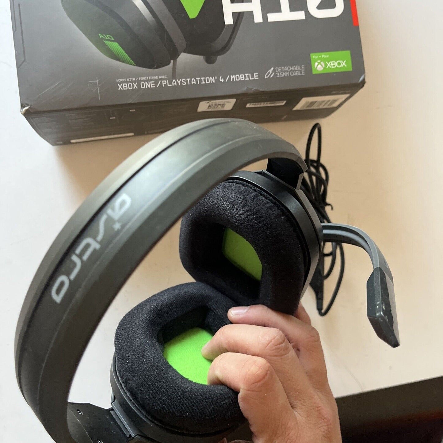 Astro A10 Green Over the Ear Only Headsets for Microsoft Xbox One / PS4
