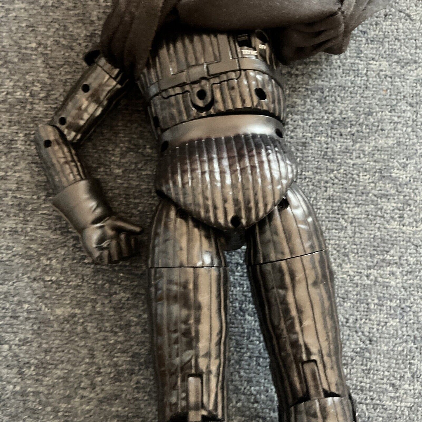 4x Star Wars Figures: 17" Darth Vader, Obi-Wan Kenobi 11", Stormtrooper 11" & 4"
