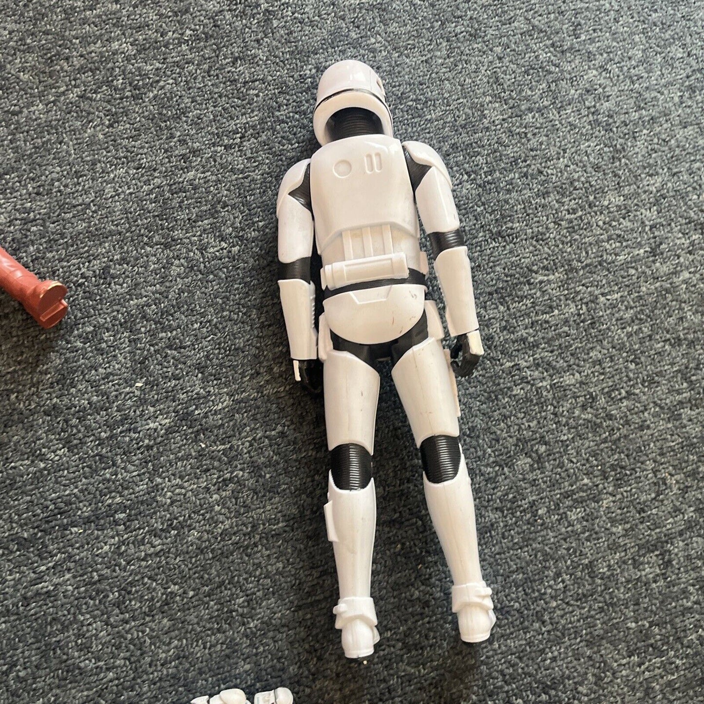 4x Star Wars Figures: 17" Darth Vader, Obi-Wan Kenobi 11", Stormtrooper 11" & 4"