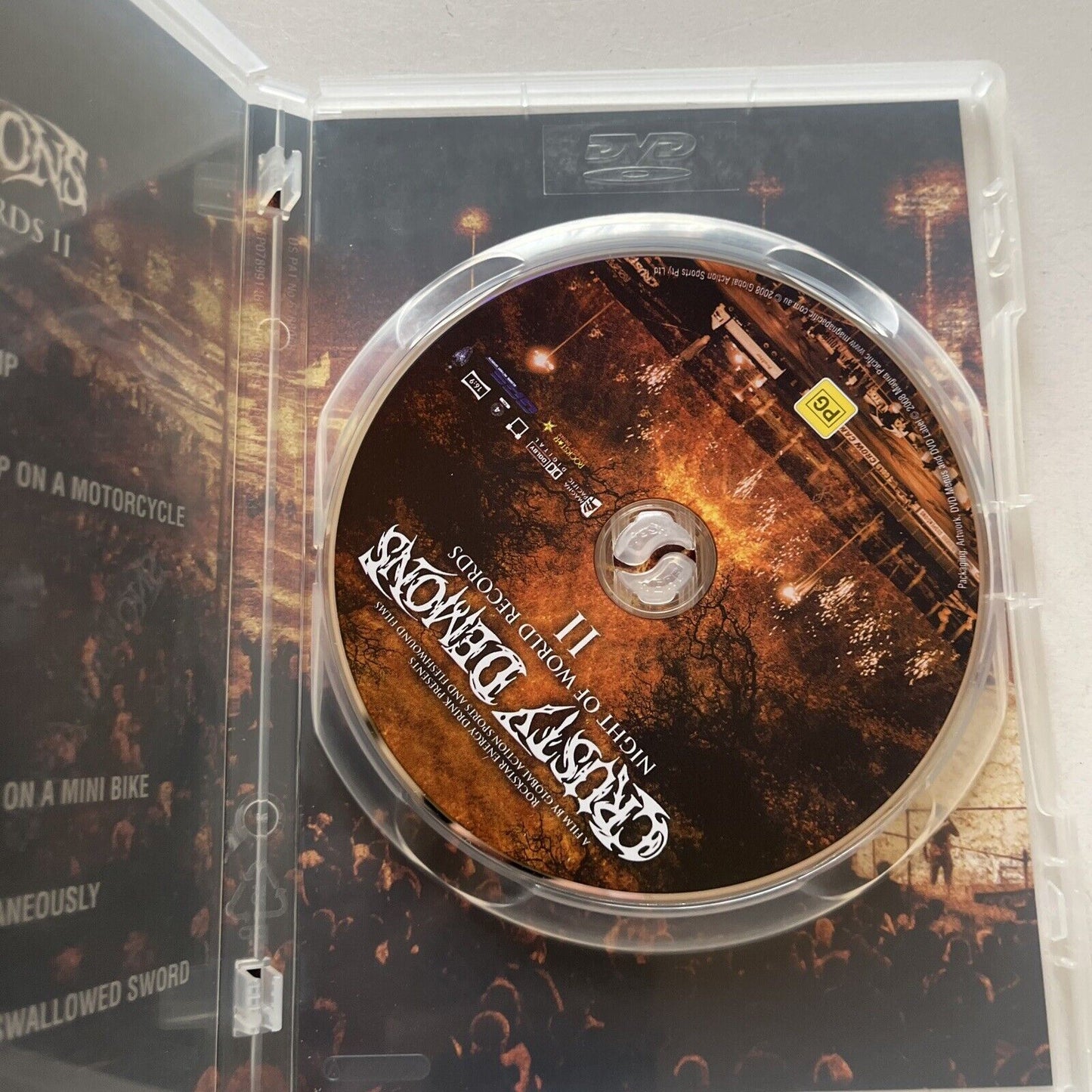 Crusty Demons - Night of World Records 2 II (DVD, 2008) Region 4