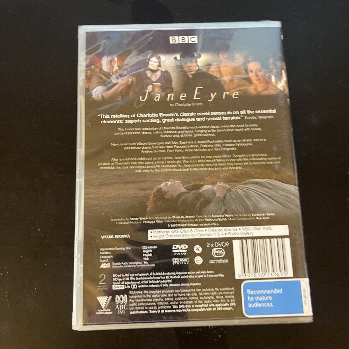 *New Sealed* Jane Eyre (DVD, 2006) BBC Tara Fitzgerald, Ruth Wilson, Region 4