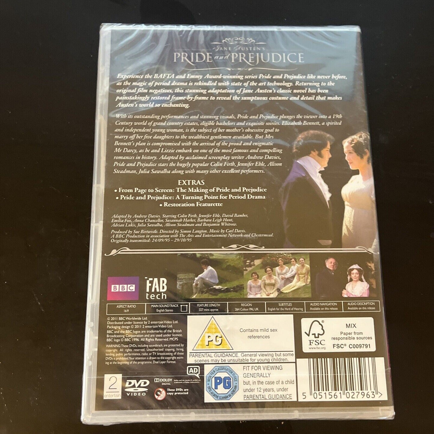 *New Sealed* Pride and Prejudice - Special Edition BBC (DVD, 1995) Region 4 &2