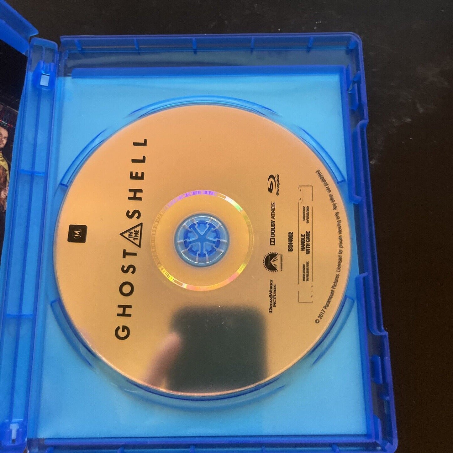 Ghost In The Shell (Blu-ray, 2017) Scarlett Johansson, Pilou Asbaek, Region B