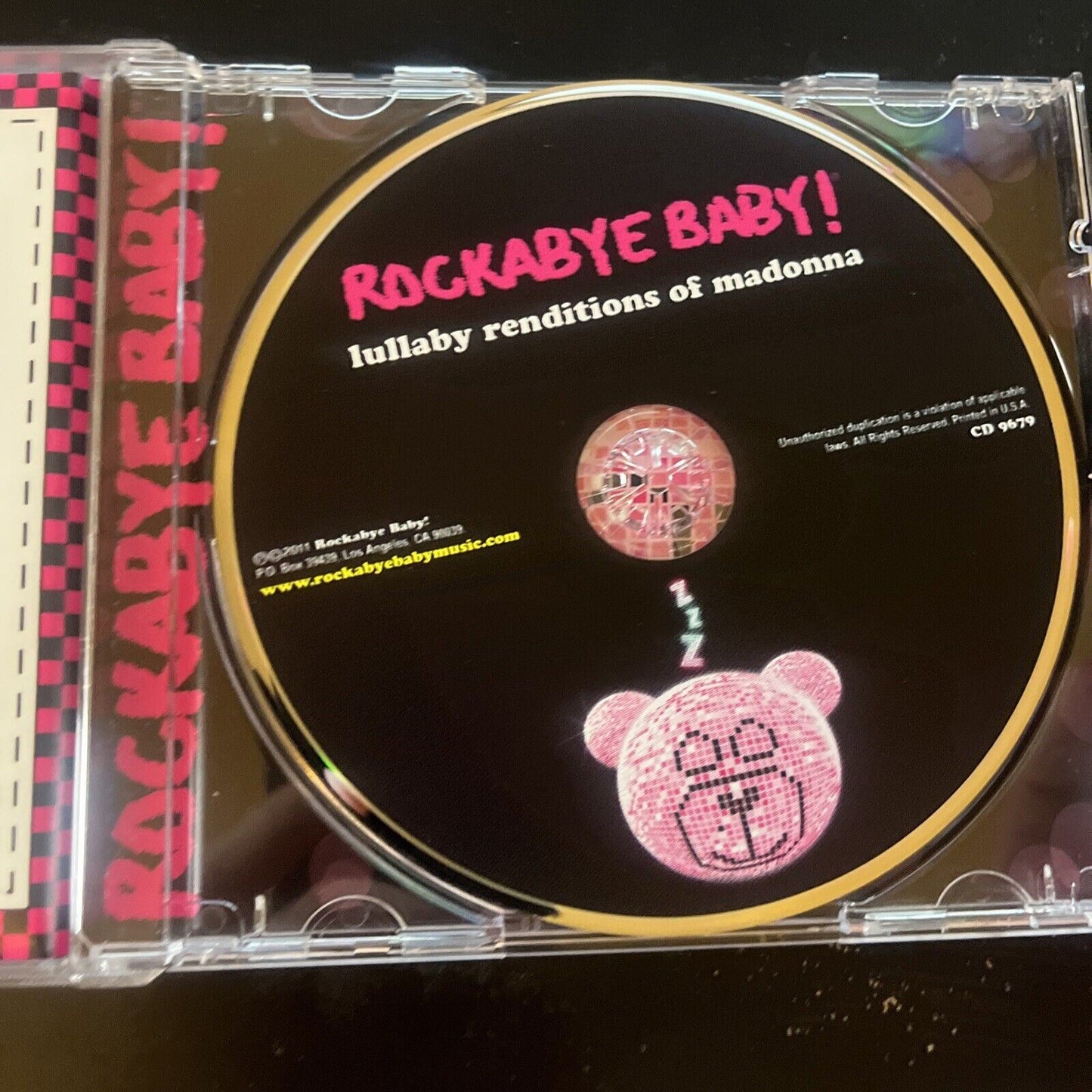 Rockabye Baby! Lullaby Renditions of Madonna by Various Artists (CD, 2011)