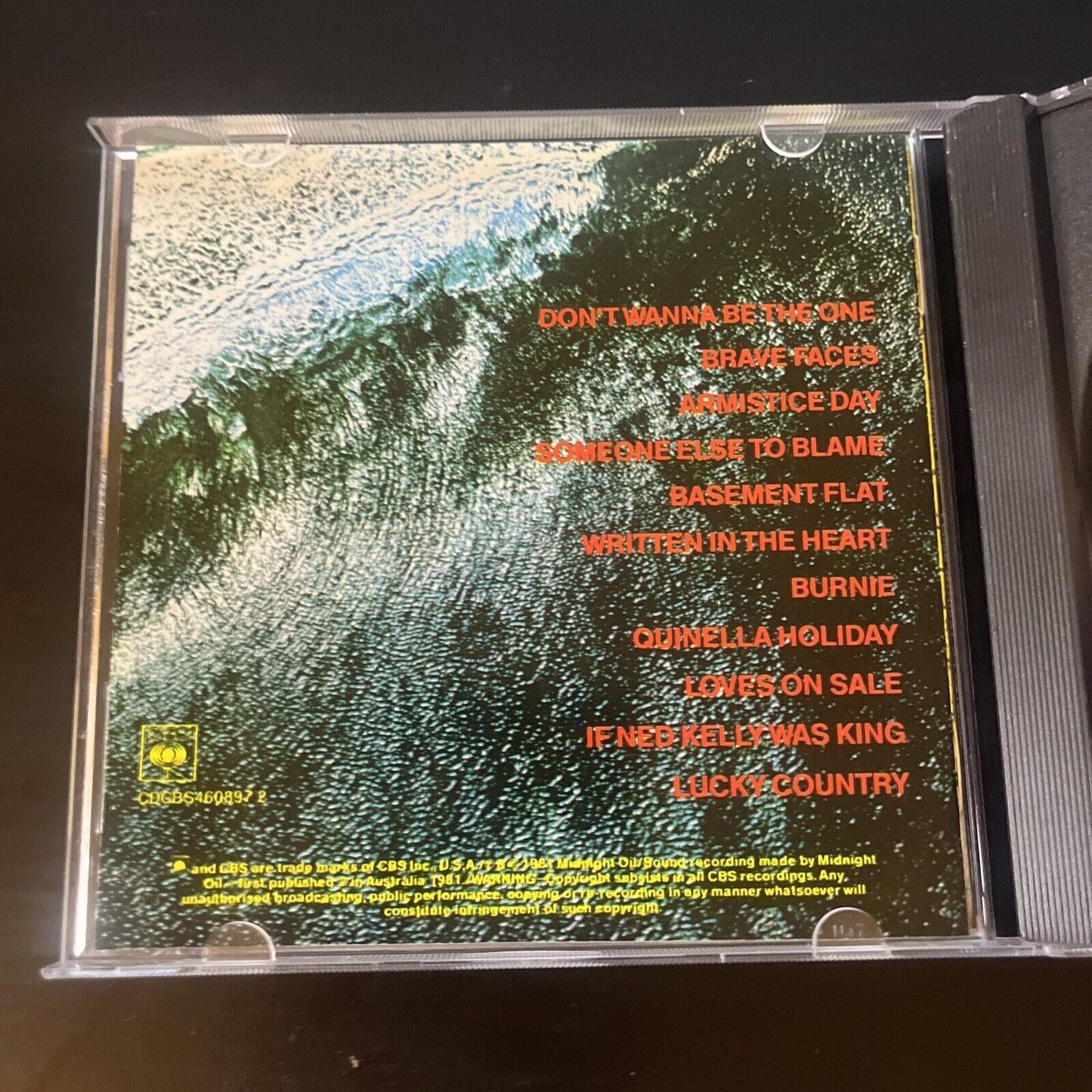 MIDNIGHT OIL - Place Without A Postcard (CD, 1981)