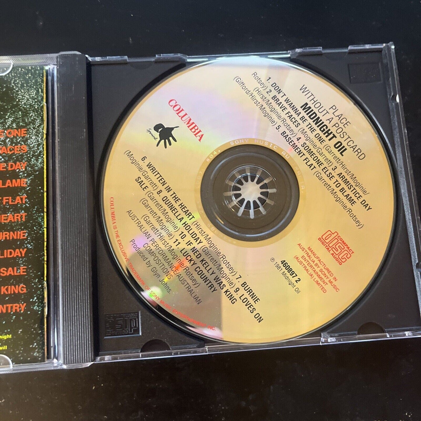 MIDNIGHT OIL - Place Without A Postcard (CD, 1981)