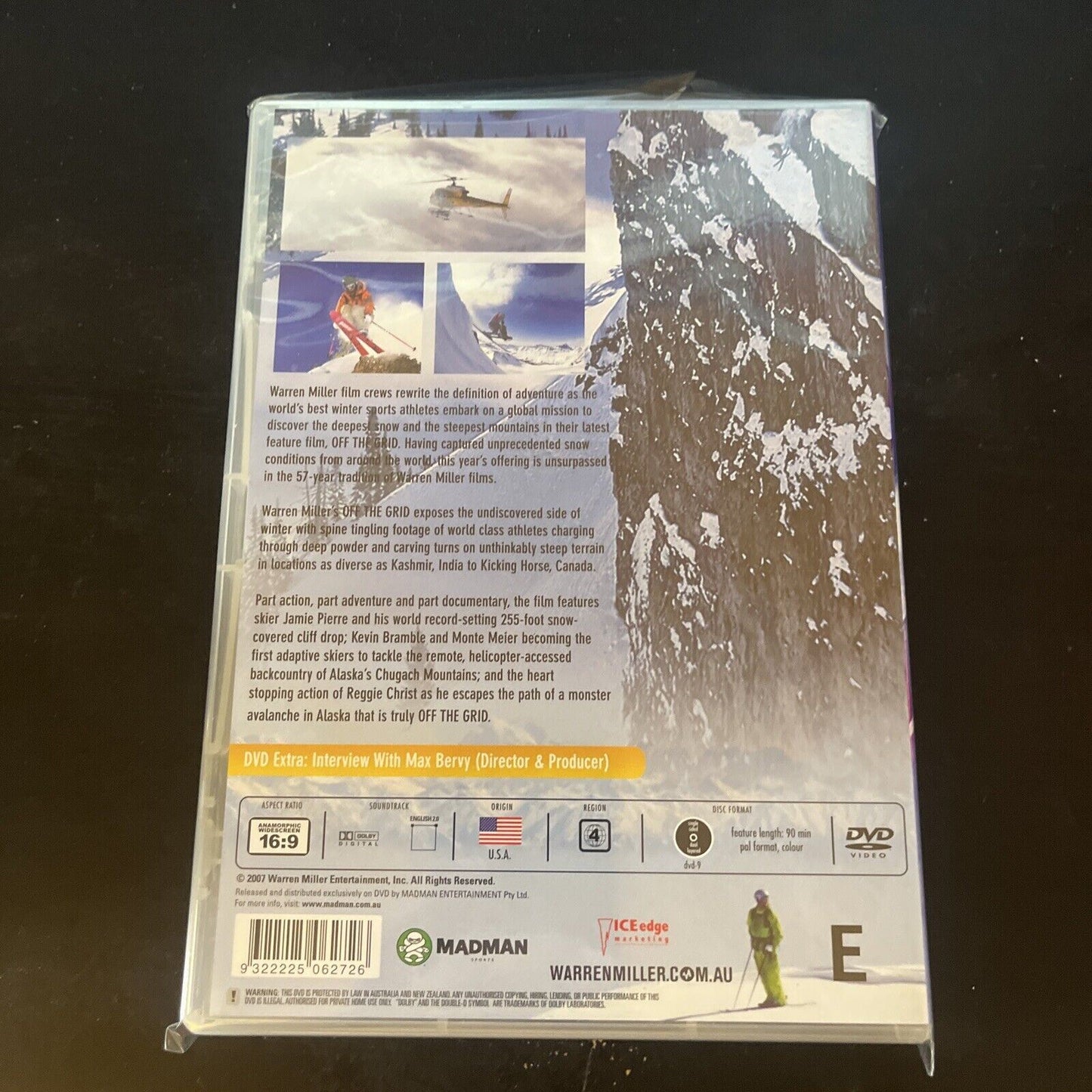 Warren Miller's: Off The Grid (DVD, 2007) NEW Region 4