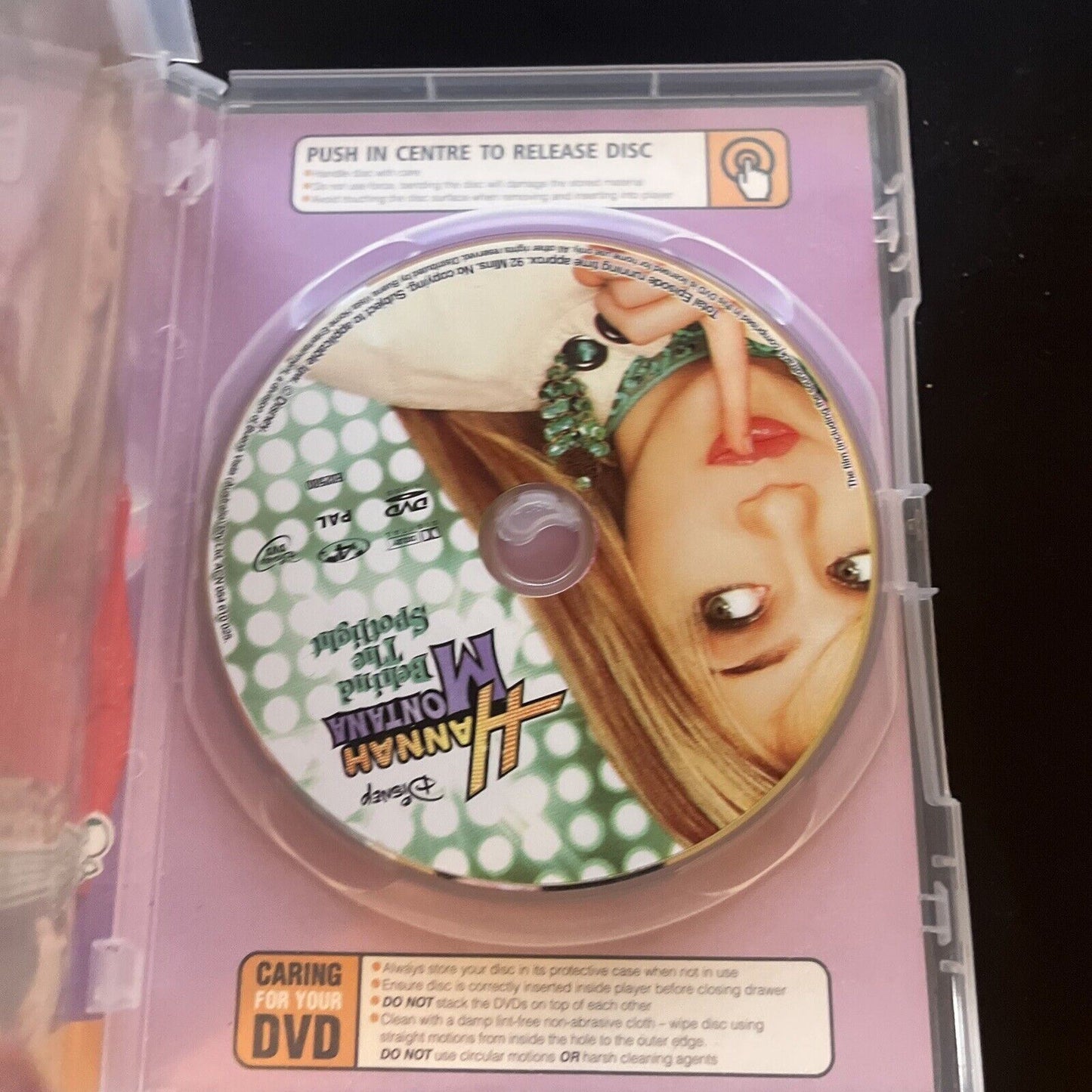 Hannah Montana - Behind The Spotlight : Vol 1 (DVD, 2006) Miley Cyrus, Region 4