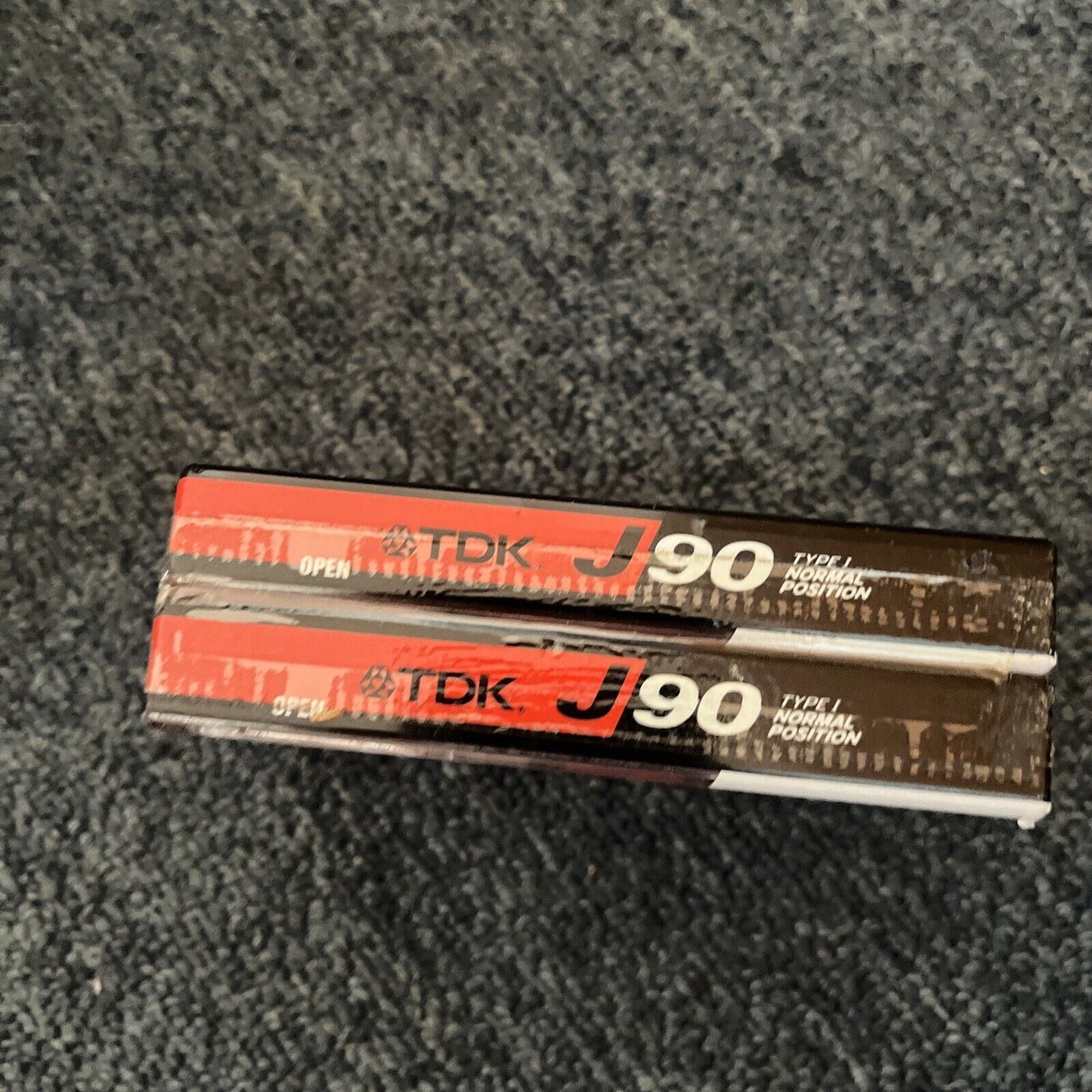 *New Sealed* 2x TDK Cassette Tape J-90AA Type I Normal Position J