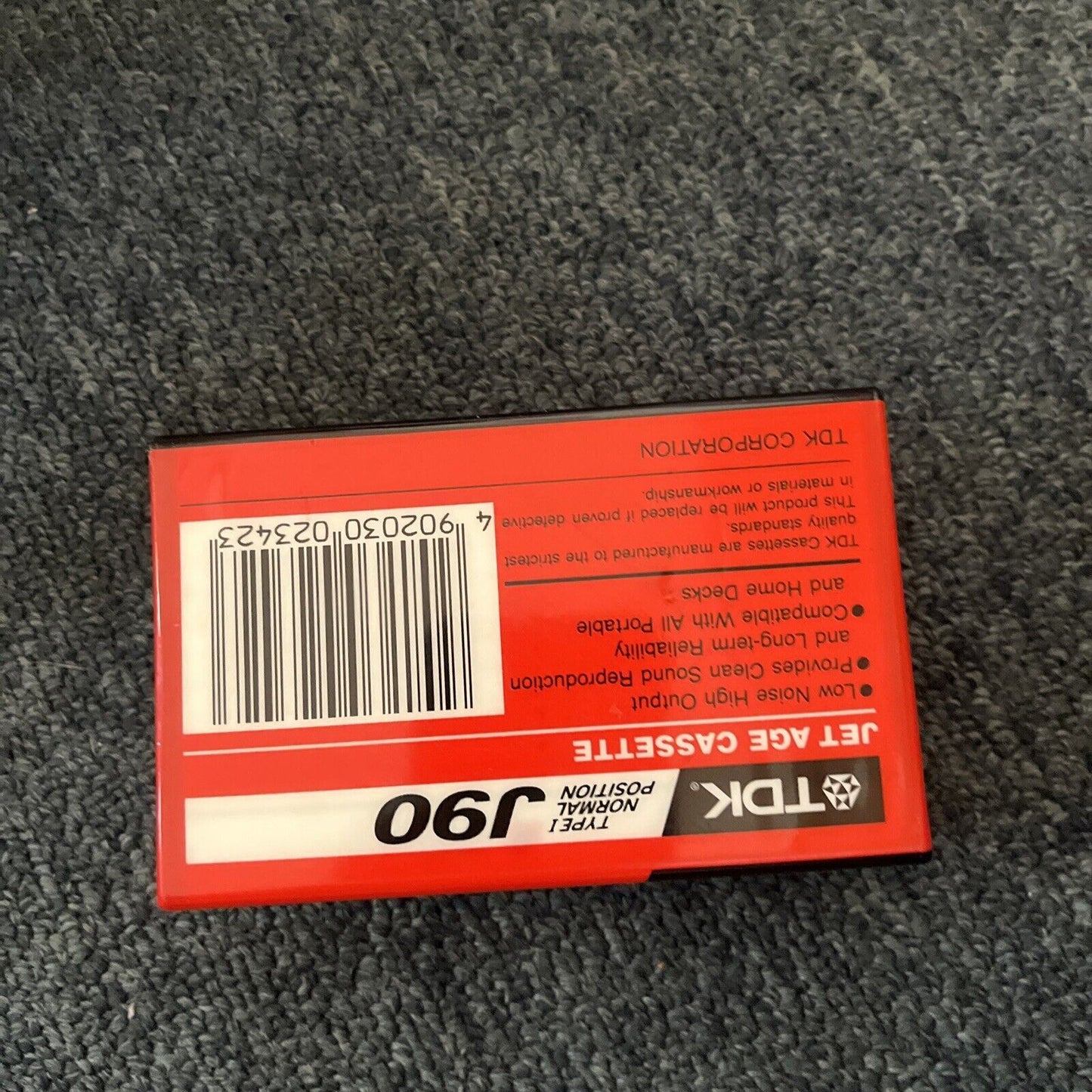 *New Sealed* 2x TDK Cassette Tape J-90AA Type I Normal Position J