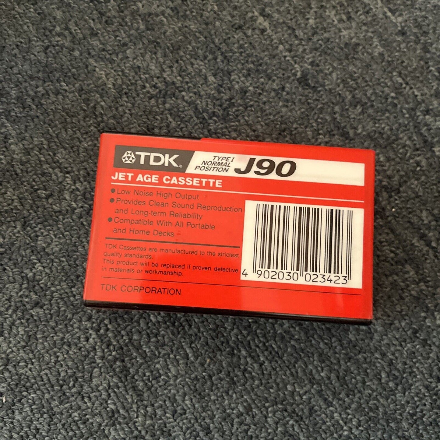 *New Sealed* 2x TDK Cassette Tape J-90AA Type I Normal Position J
