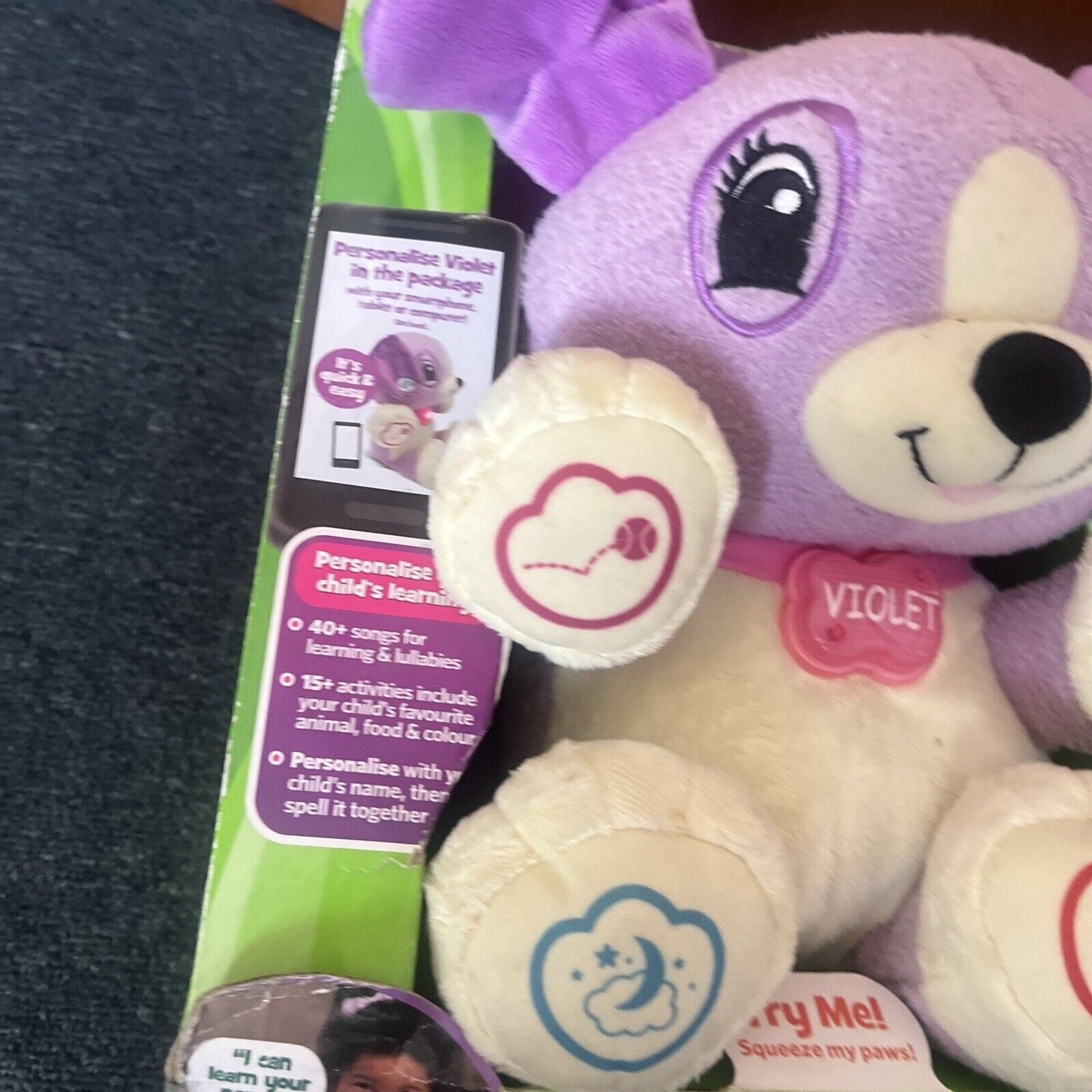 LeapFrog My Pal Violet Educational Plush Toy - Multicoloured