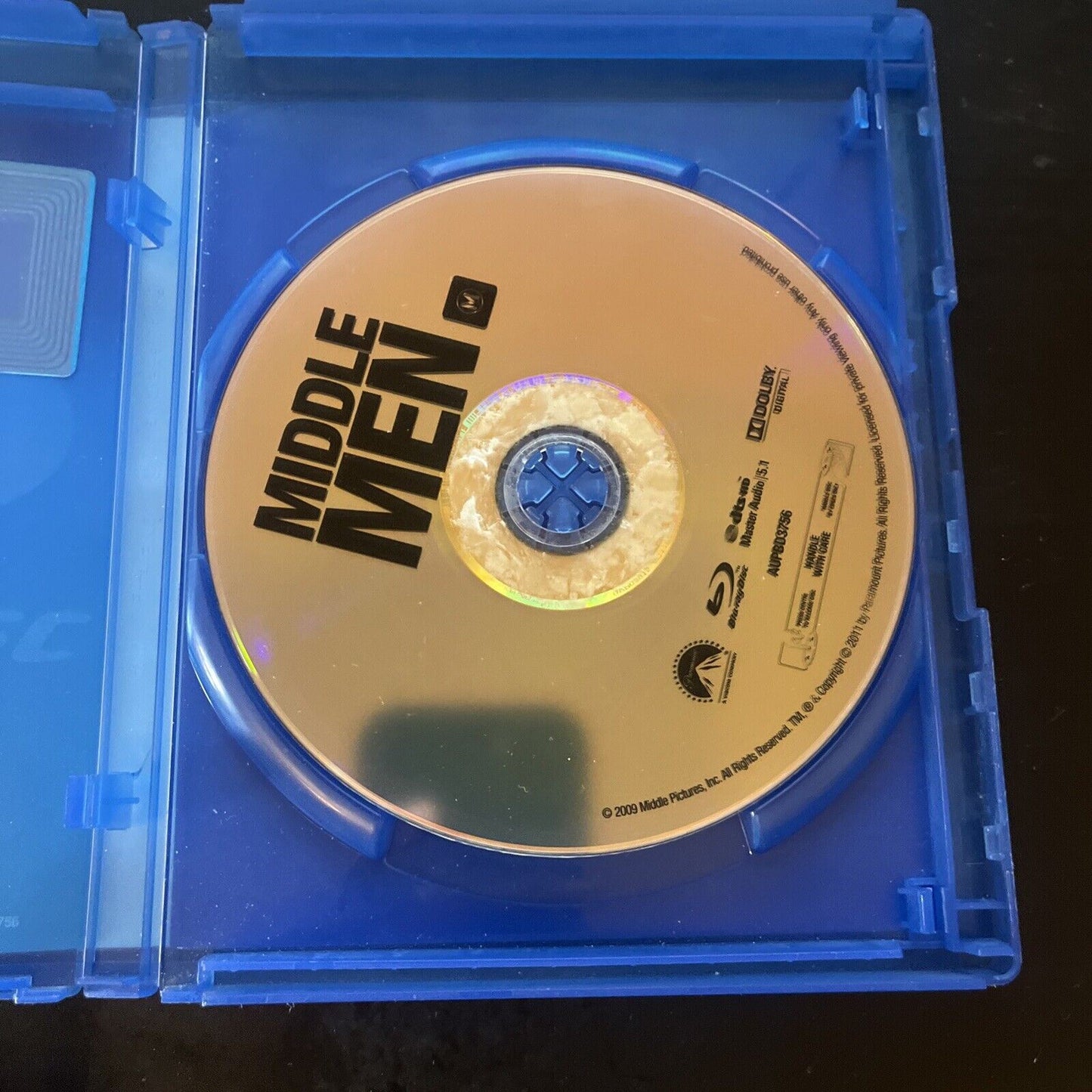 Middle Men (Blu-ray, 2009) Luke Wilson, Giovanni Ribisi, Gabriel Macht Region B