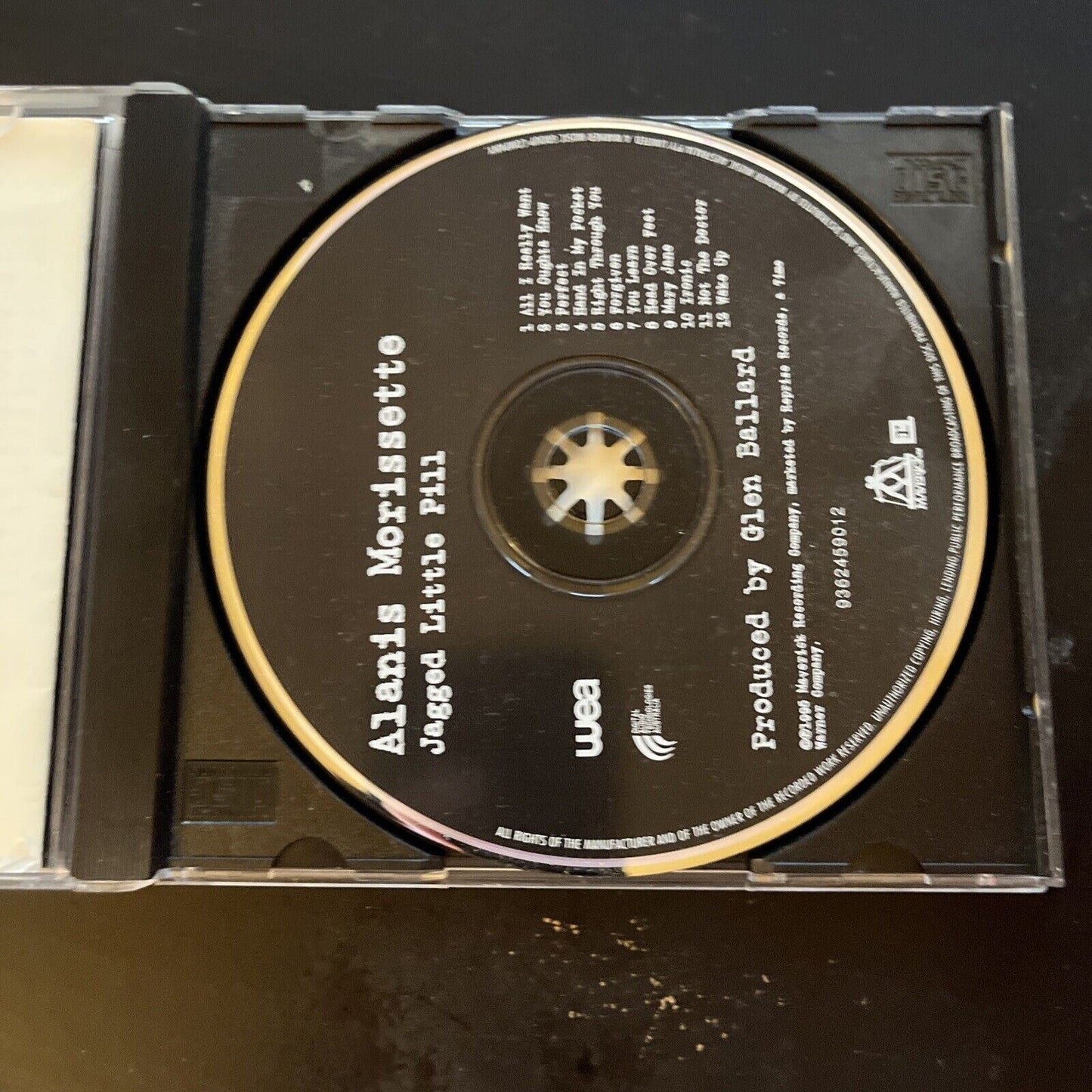 Alanis Morissette – Jagged Little Pill (CD, 1995)