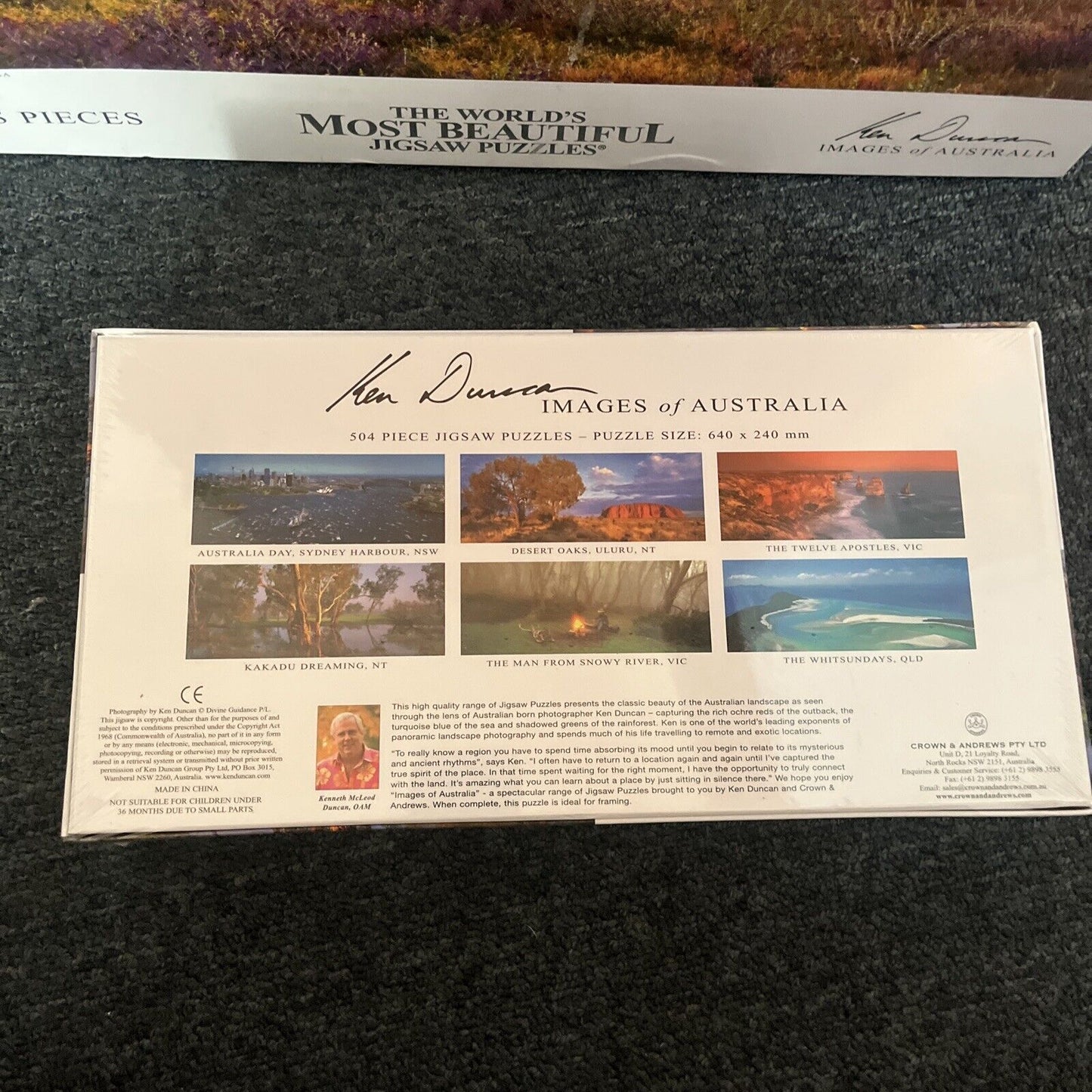 *New Sealed* 2x Ken Duncan The World's Most Beautiful Jigsaw Puzzles