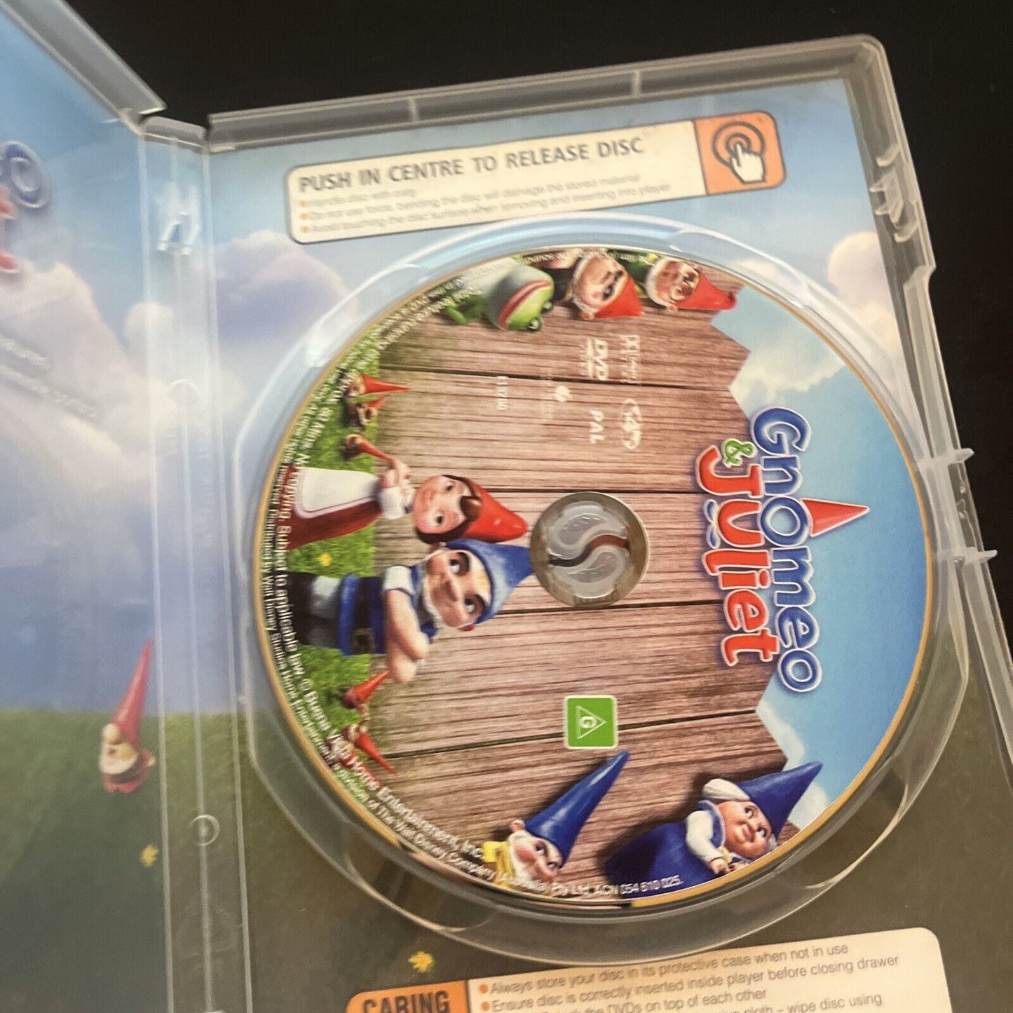 Gnomeo & Juliet (DVD, 2011) James McAvoy, Emily Blunt, Ashley Jensen Region 4