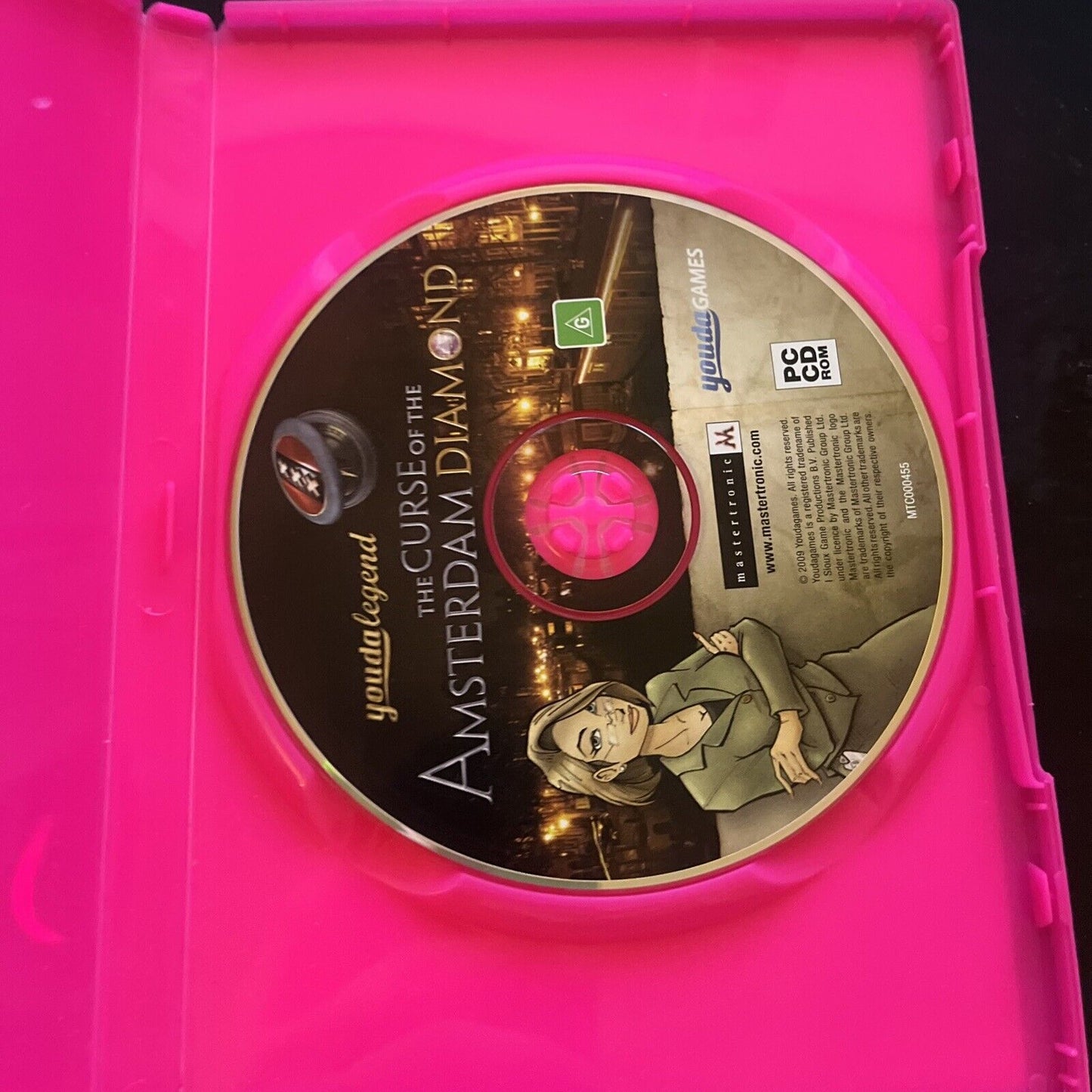 Youda Legend The Curse Of The Amsterdam Diamond - PC Windows Hidden Object Game