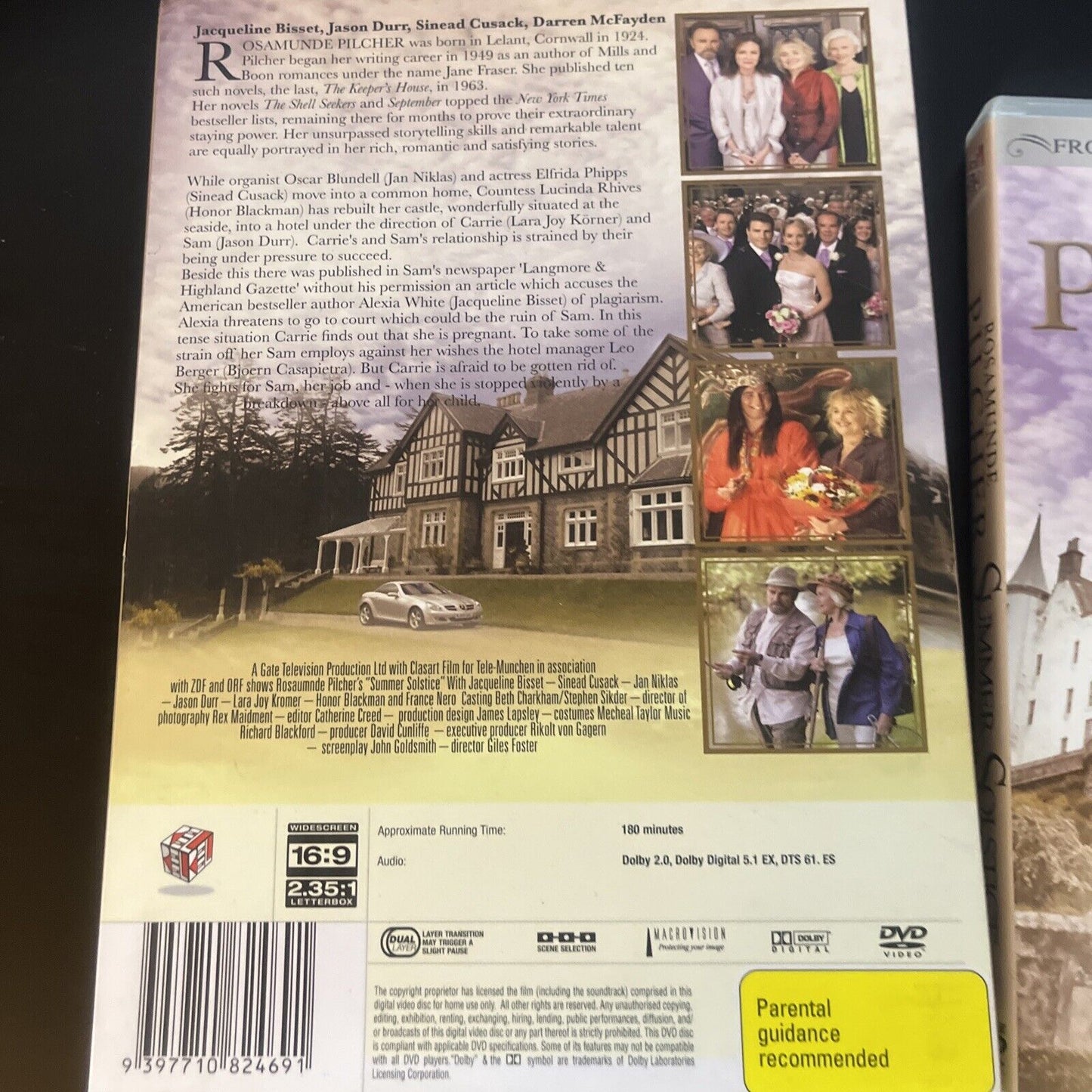 Rosamunde Pilcher: Summer Solstice (DVD, 2005, 2-Disc) Jacqueline Bisset Region4